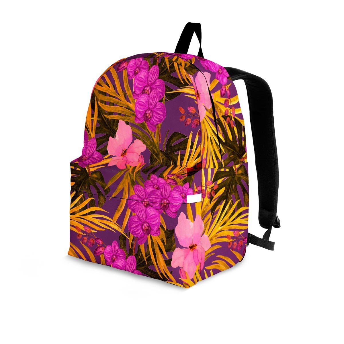Hibiscus Watercolor Flower Hawaiian Print Backpack-grizzshop