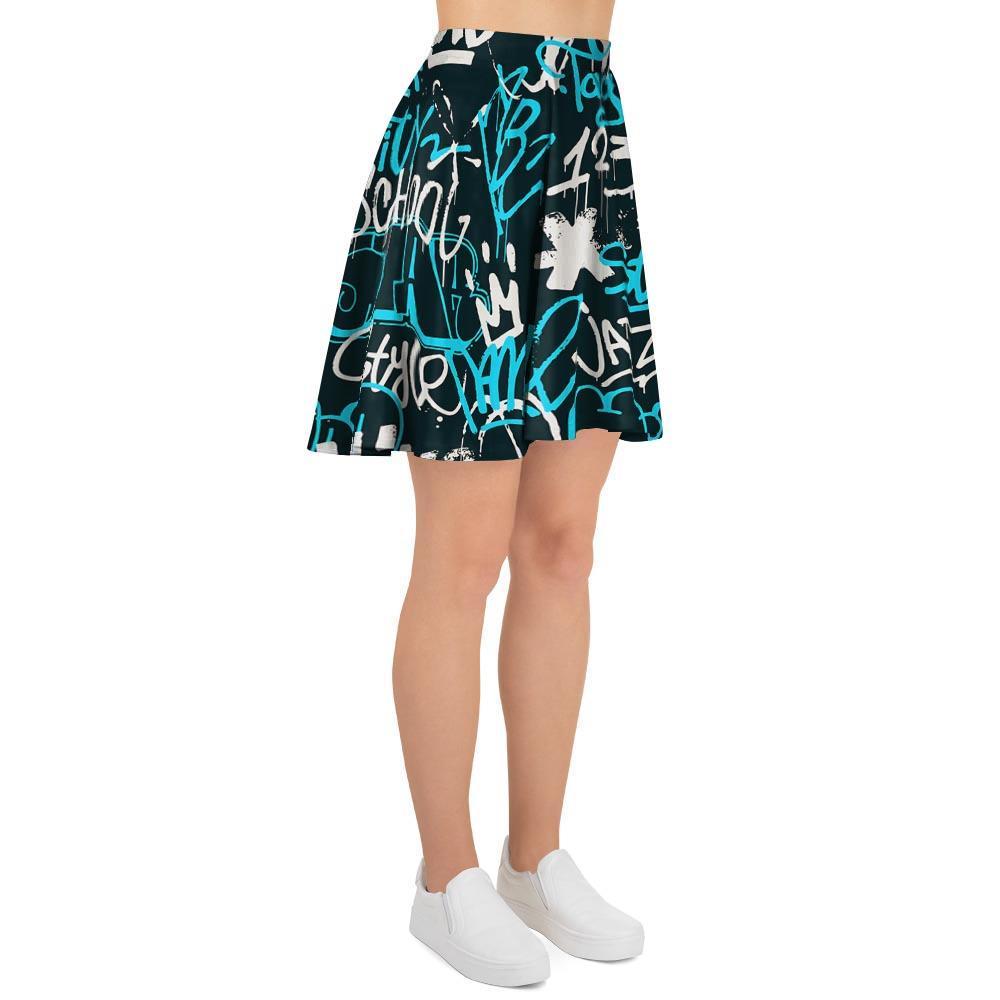 Hiphop Airbrush Print Women's Skirt-grizzshop