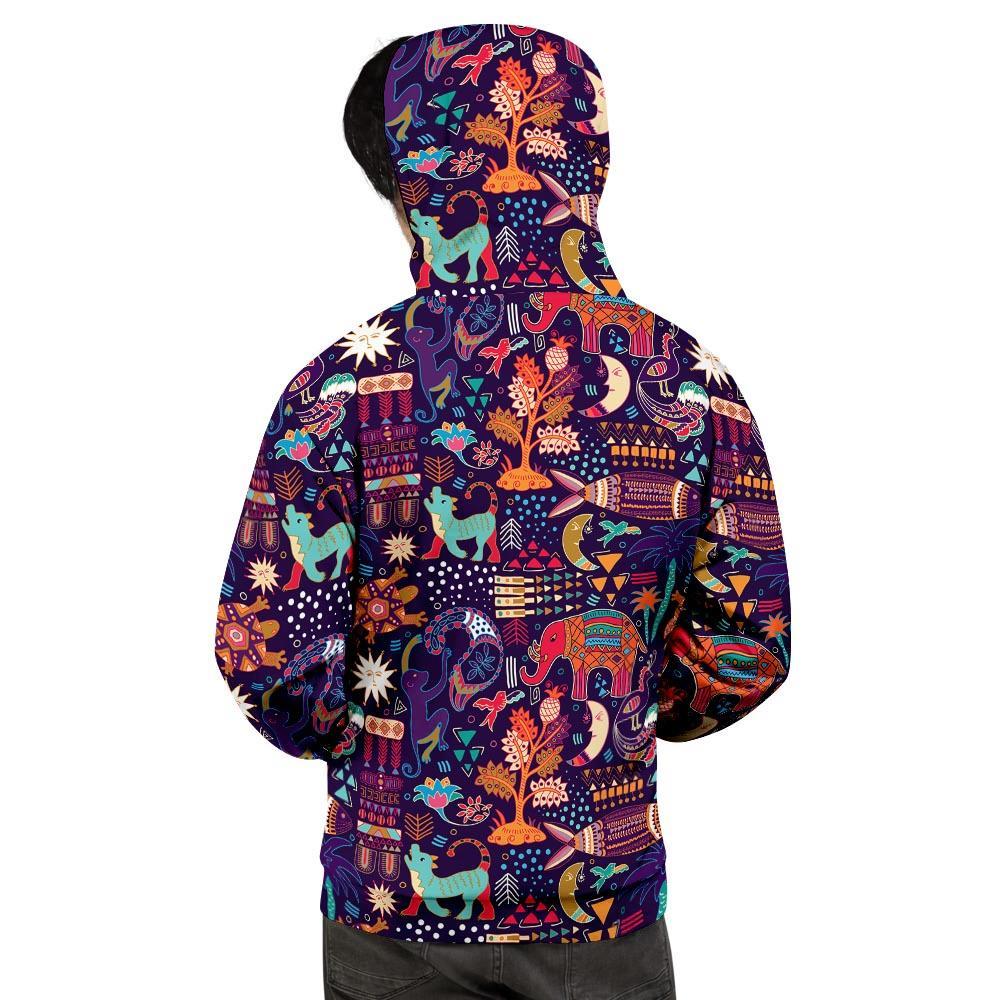 Hippie Aztec Men's Hoodie-grizzshop