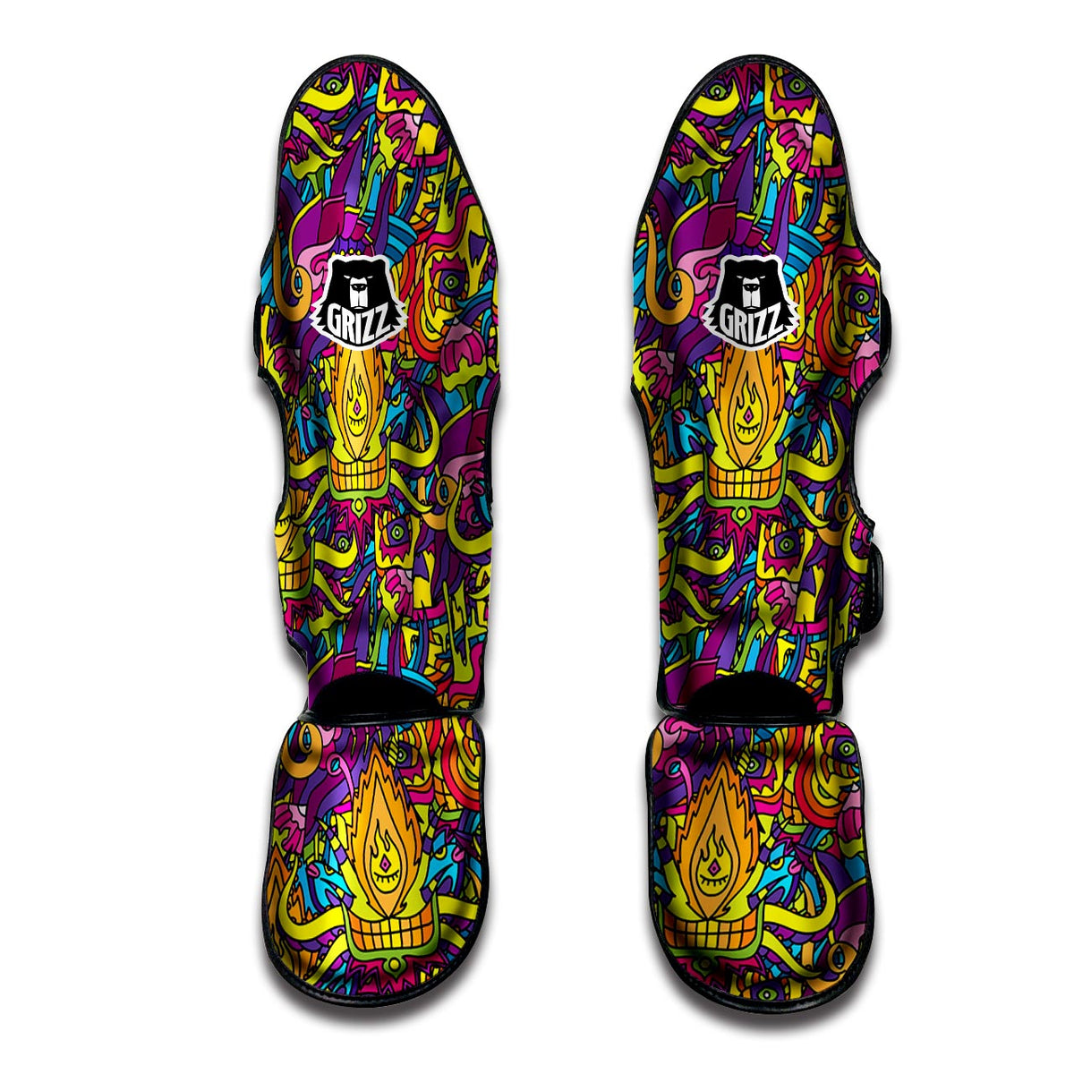 Trippy Hippie Flame Psychedelic Women's Hoodie