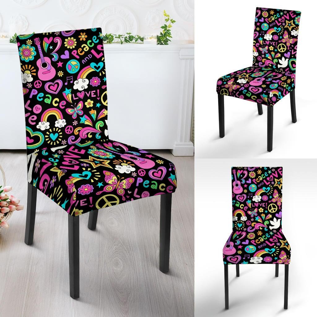 Hippie Retro Chair Cover-grizzshop