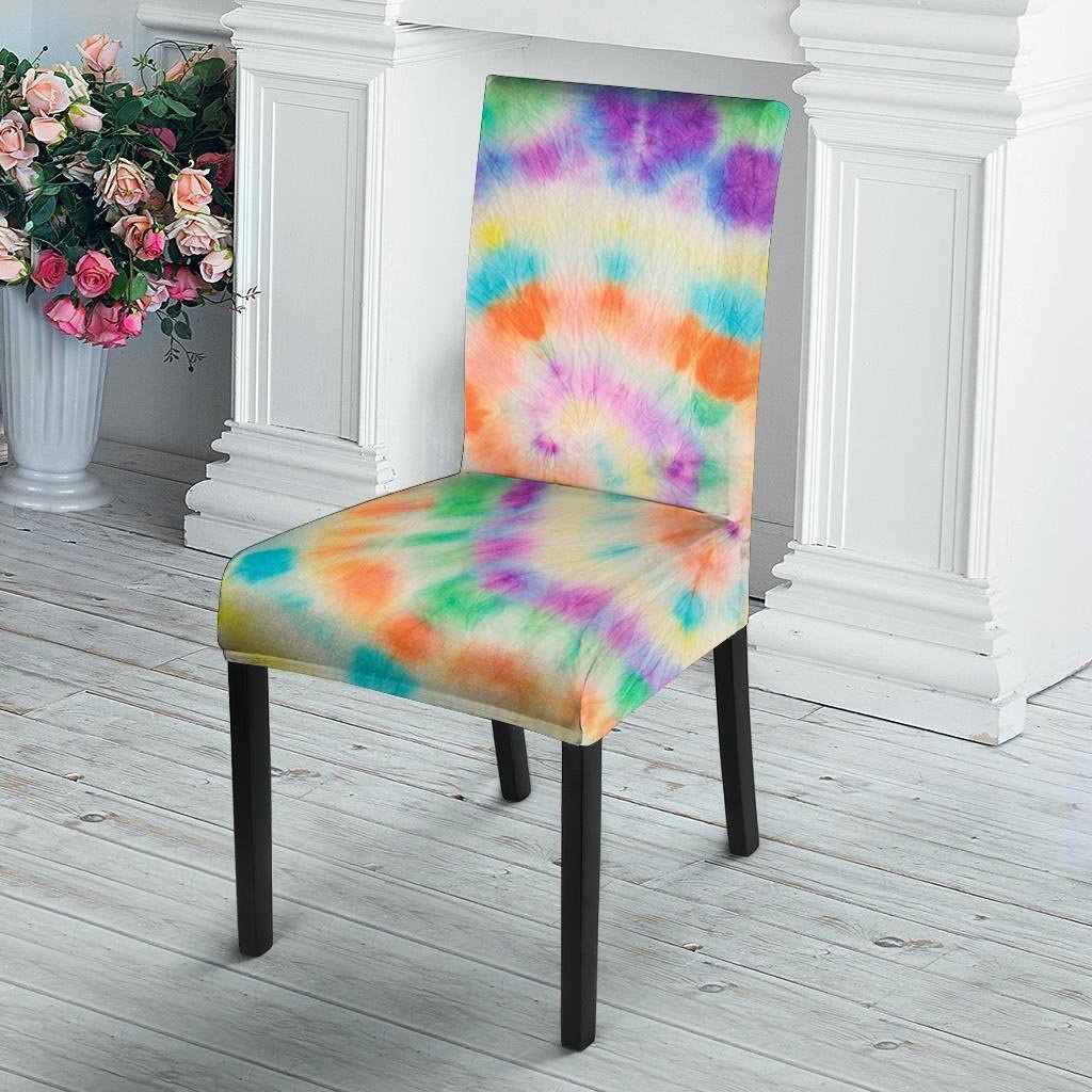Hippie Tie Dye Chair Cover-grizzshop