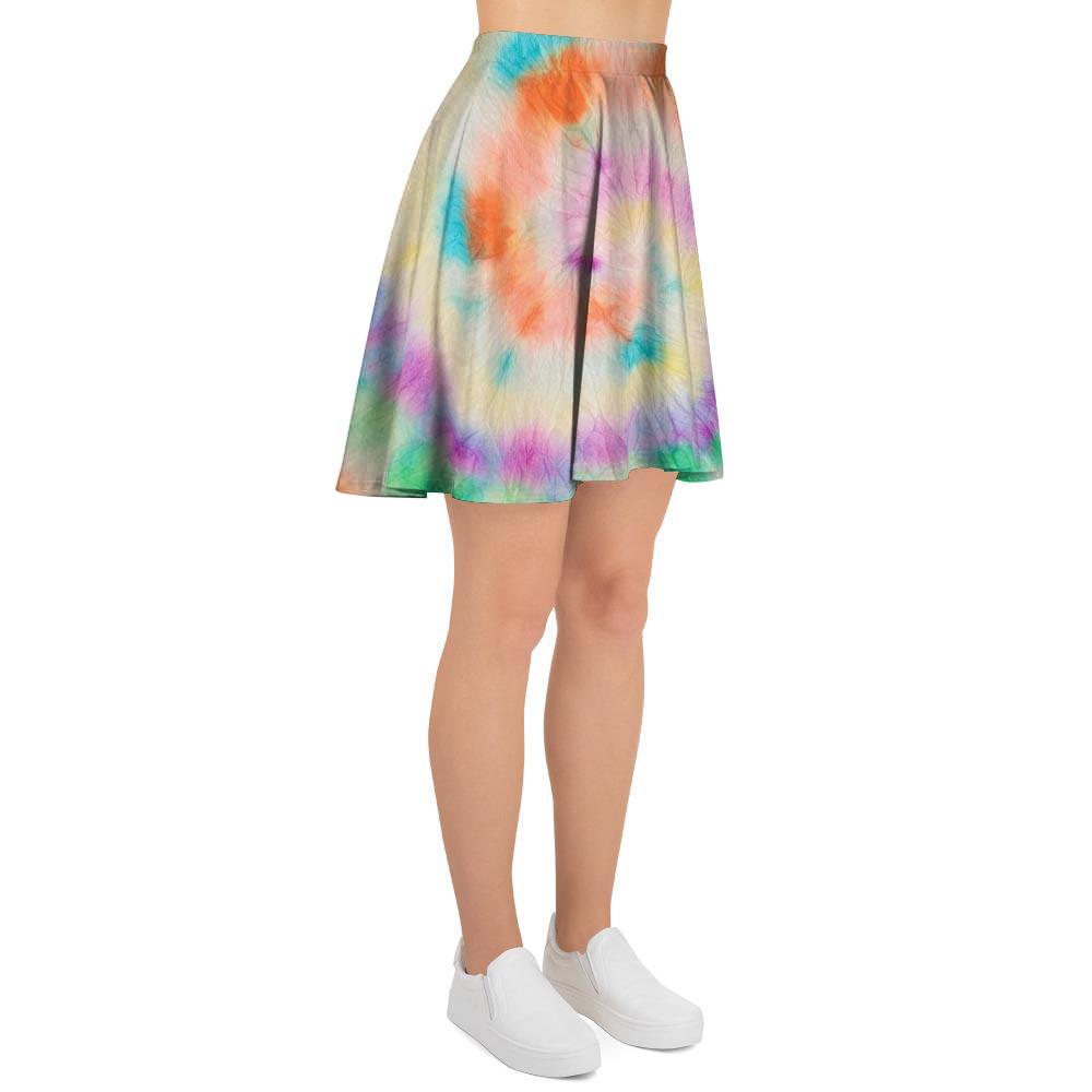 Hippie Tie Dye Women's Skirt-grizzshop