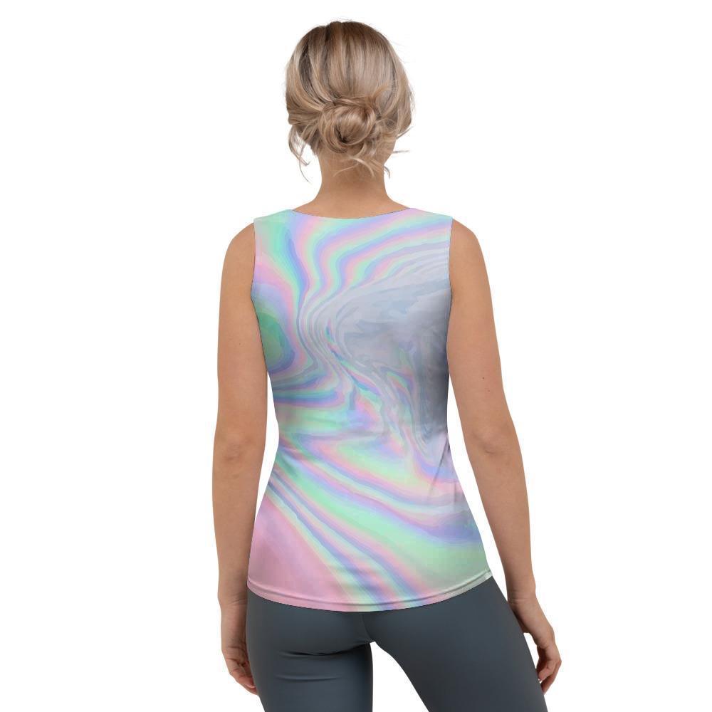 Holographic Abstract Women's Tank Top-grizzshop