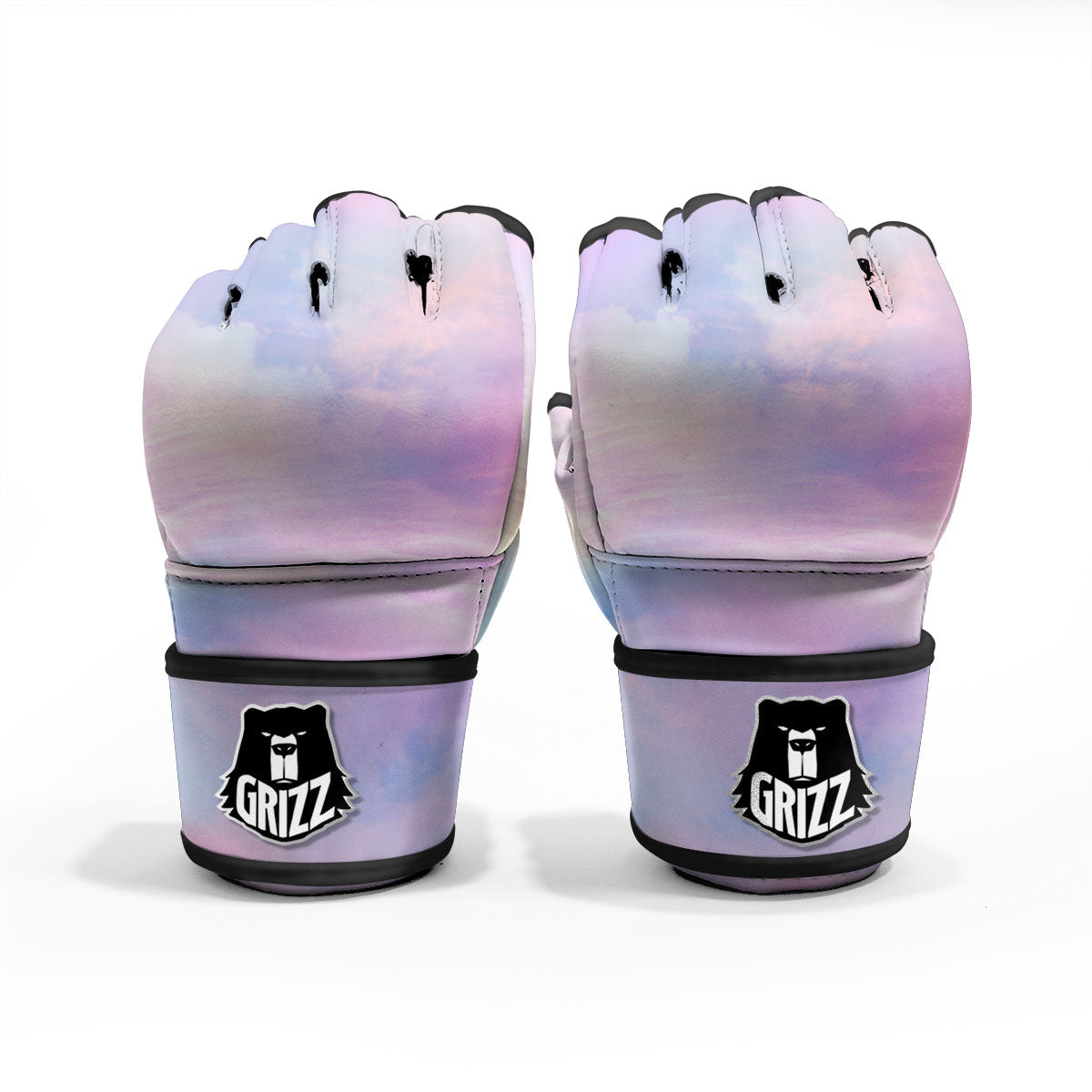 Holographic Pastel Print MMA Gloves-grizzshop