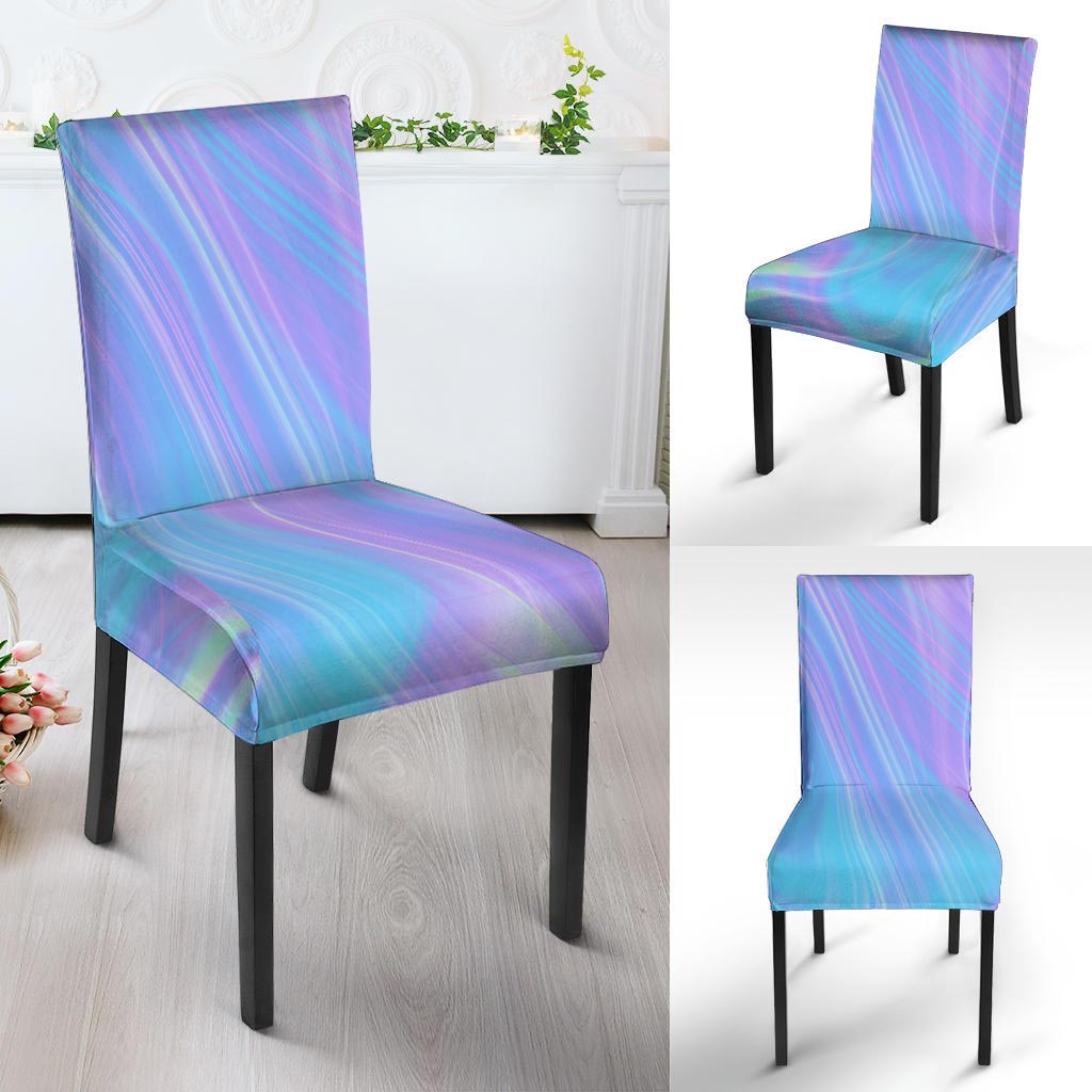 Holographic Print Chair Cover-grizzshop