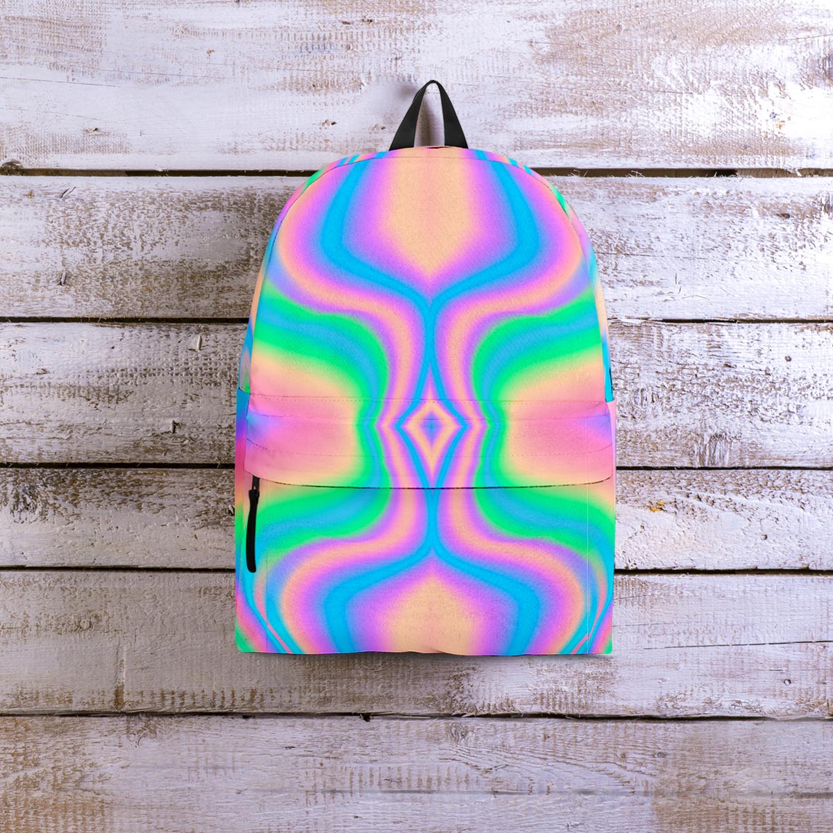Holographic Trippy Backpack-grizzshop