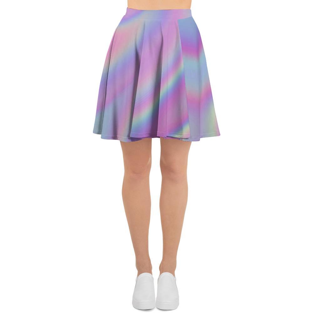 Holographic Women's Skirt-grizzshop