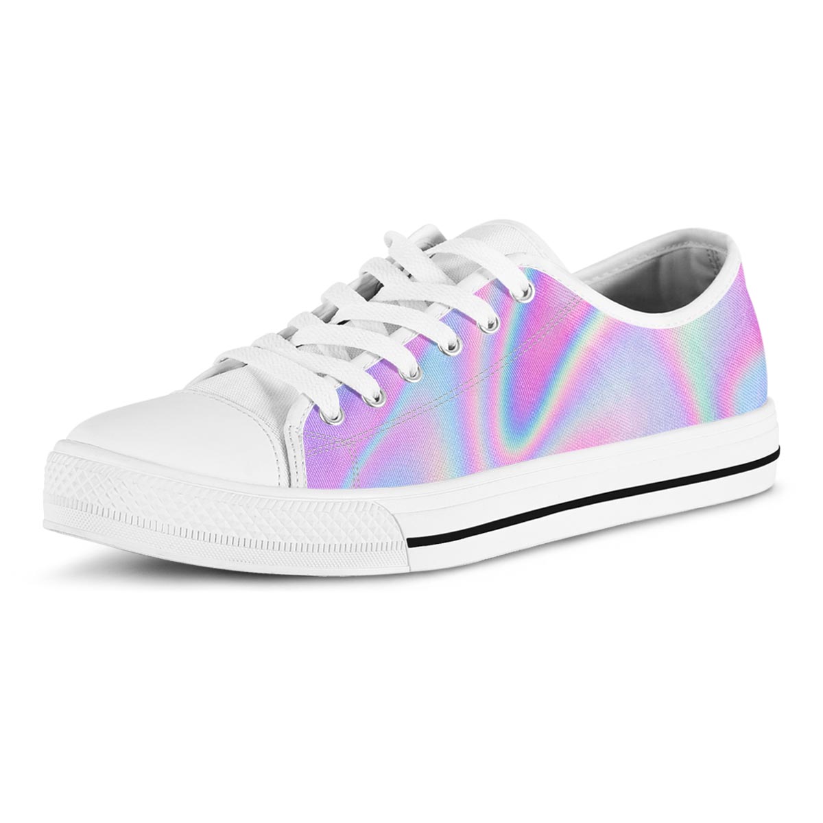 Holographic Men's Low Top Shoes-grizzshop