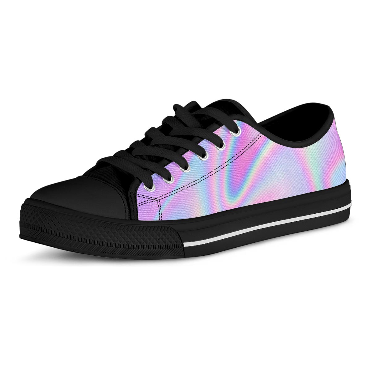Holographic Men's Low Top Shoes-grizzshop