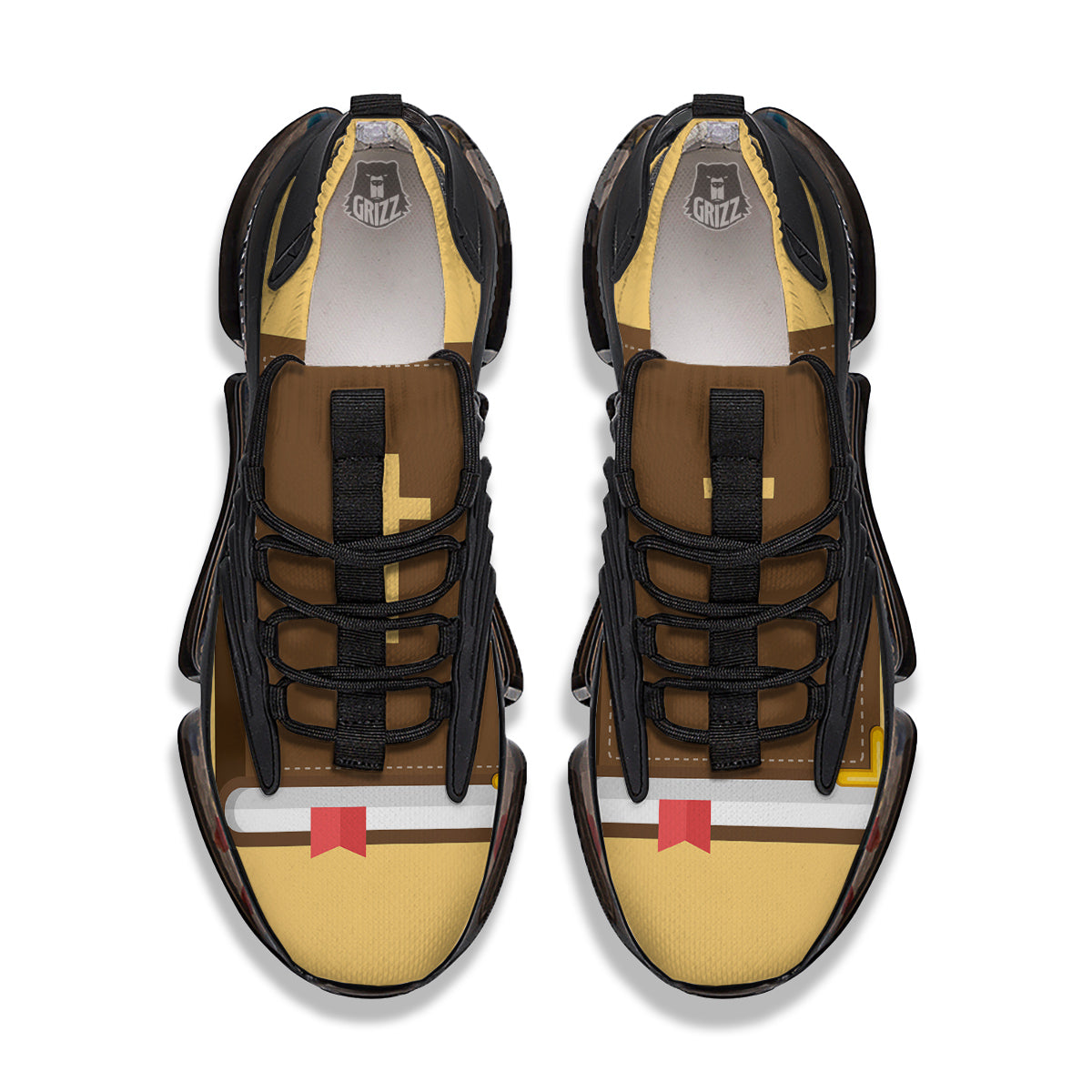 Holy Bible Christian Print Black Gym Shoes-grizzshop