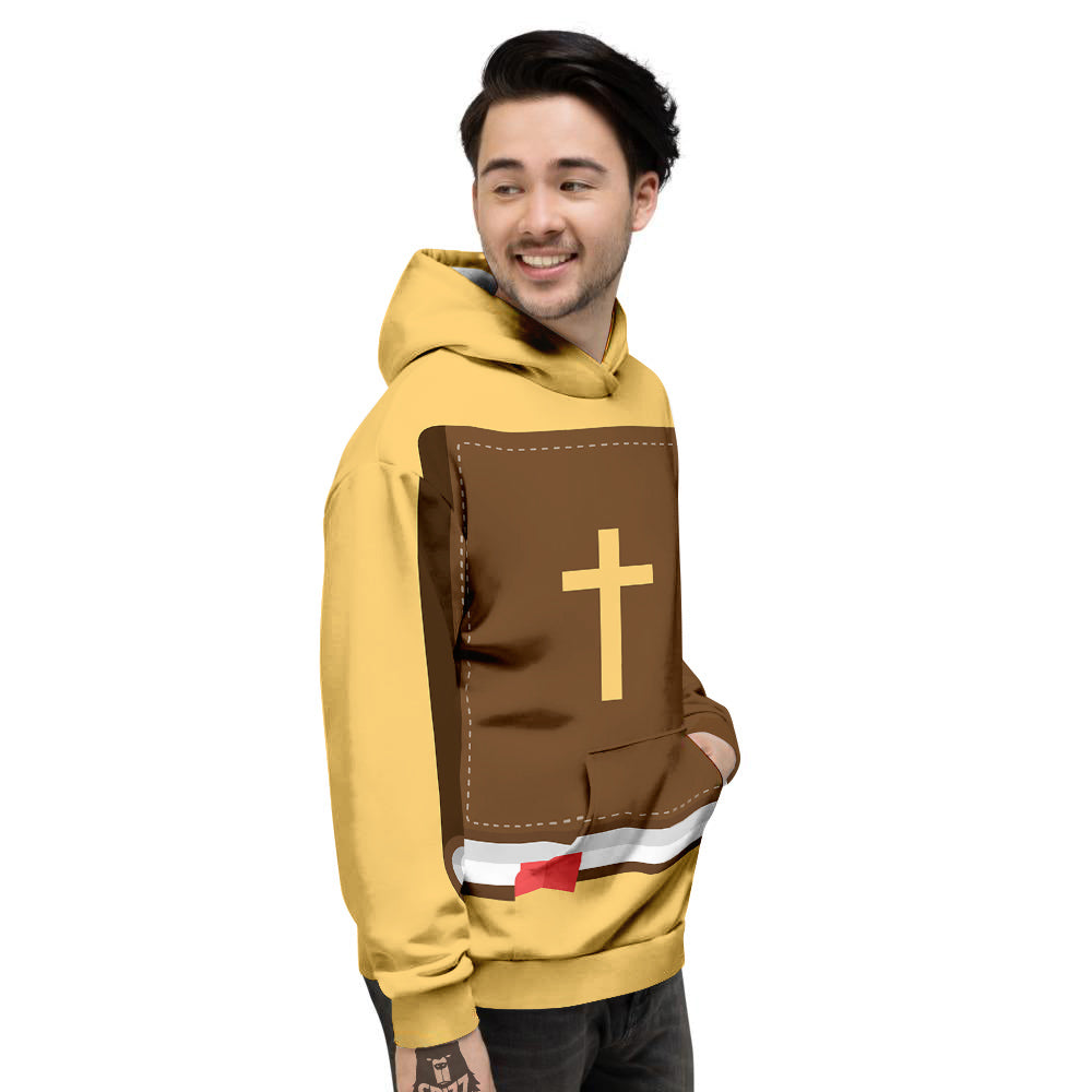 Holy Bible Christian Print Men's Hoodie-grizzshop