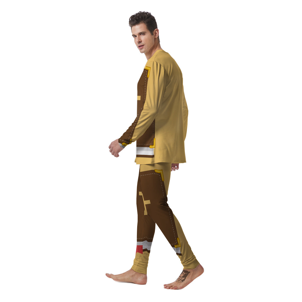 Holy Bible Christian Print Men's Pajamas-grizzshop