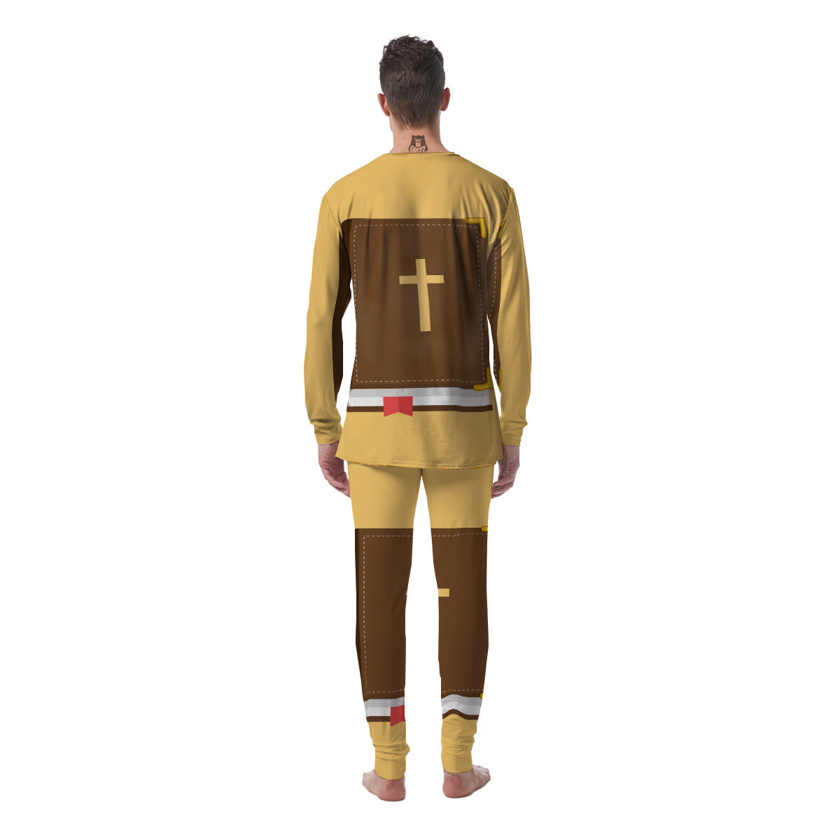 Holy Bible Christian Print Men's Pajamas-grizzshop