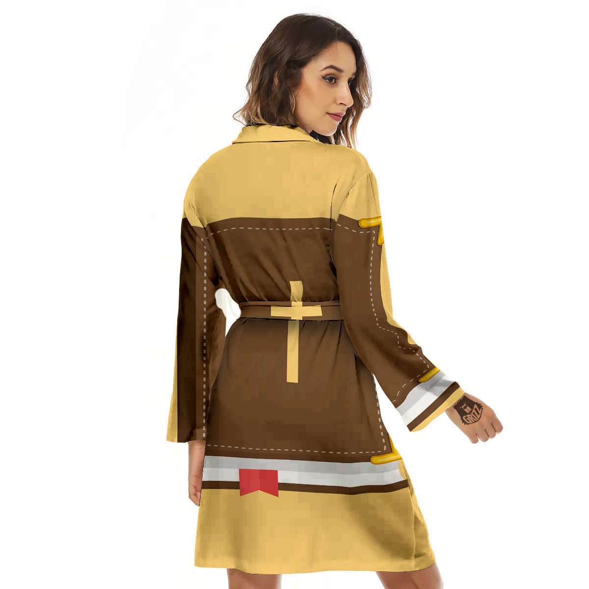 Holy Bible Christian Print Women's Robe-grizzshop