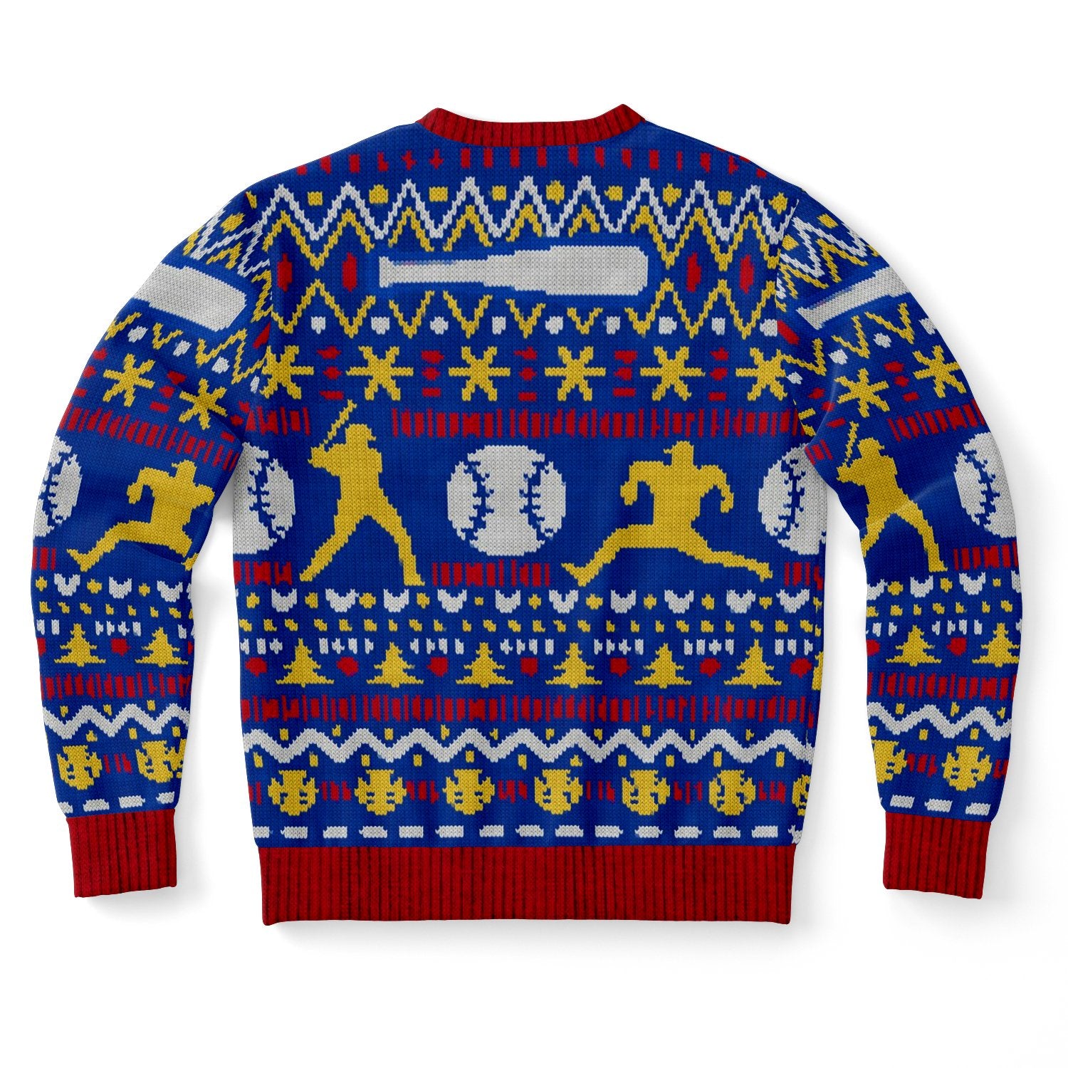 Home Run Baseball Uniform Ugly Christmas Sweater-grizzshop