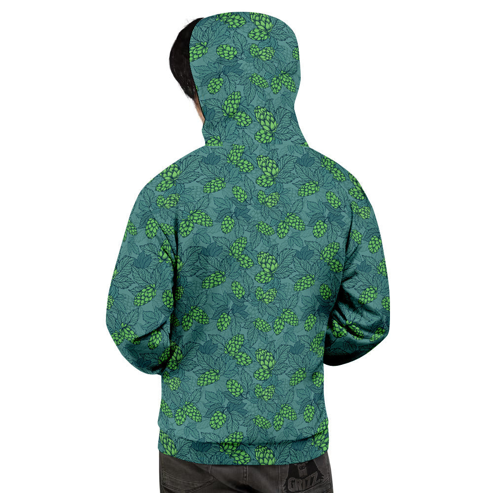 Hop Cone Cute Print Pattern Men's Hoodie-grizzshop