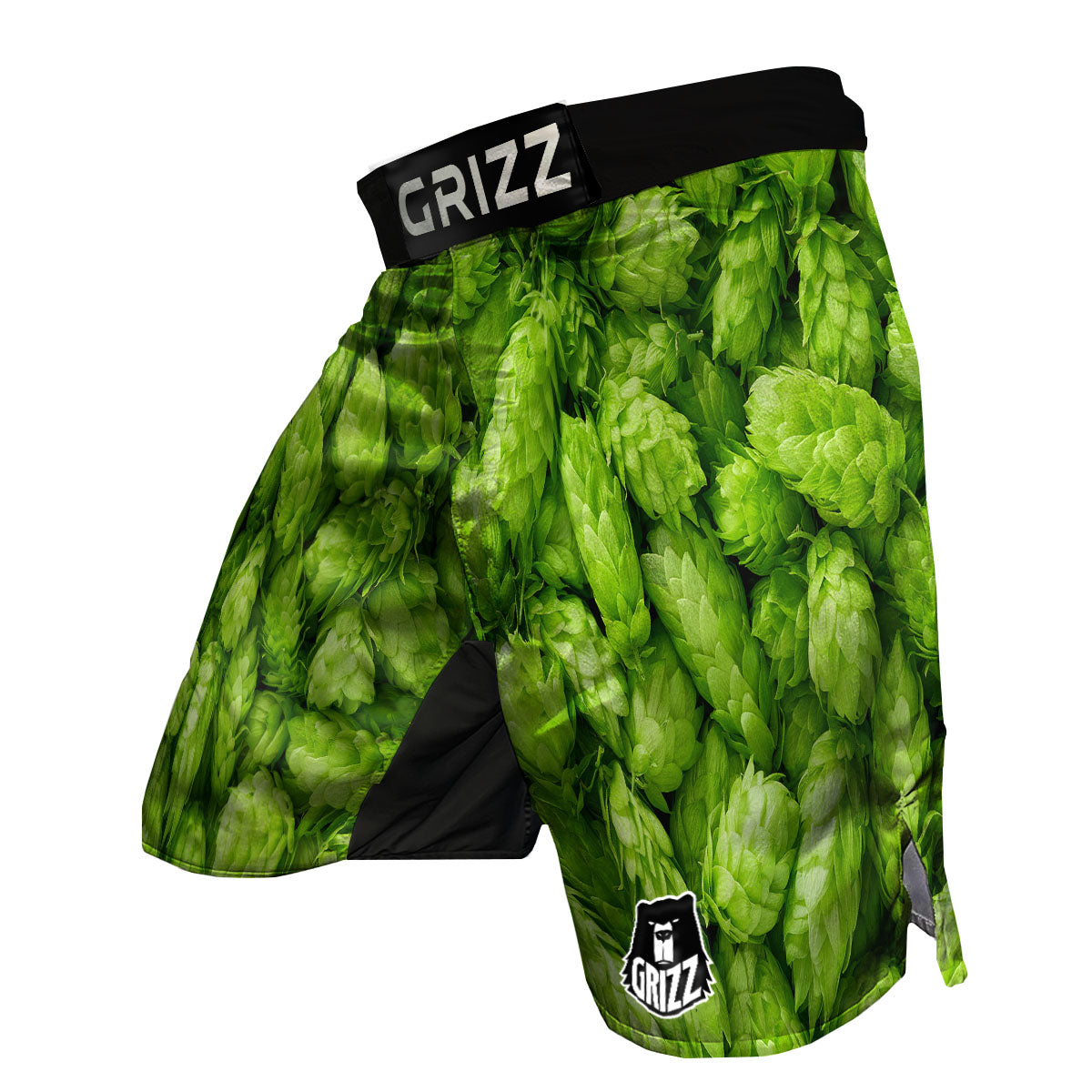 Hop Cone Fresh Print MMA Shorts-grizzshop