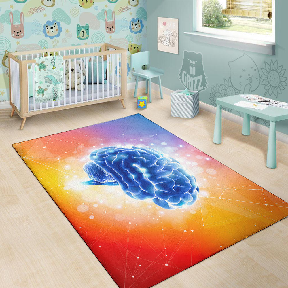 Human Brain Floor Mat-grizzshop