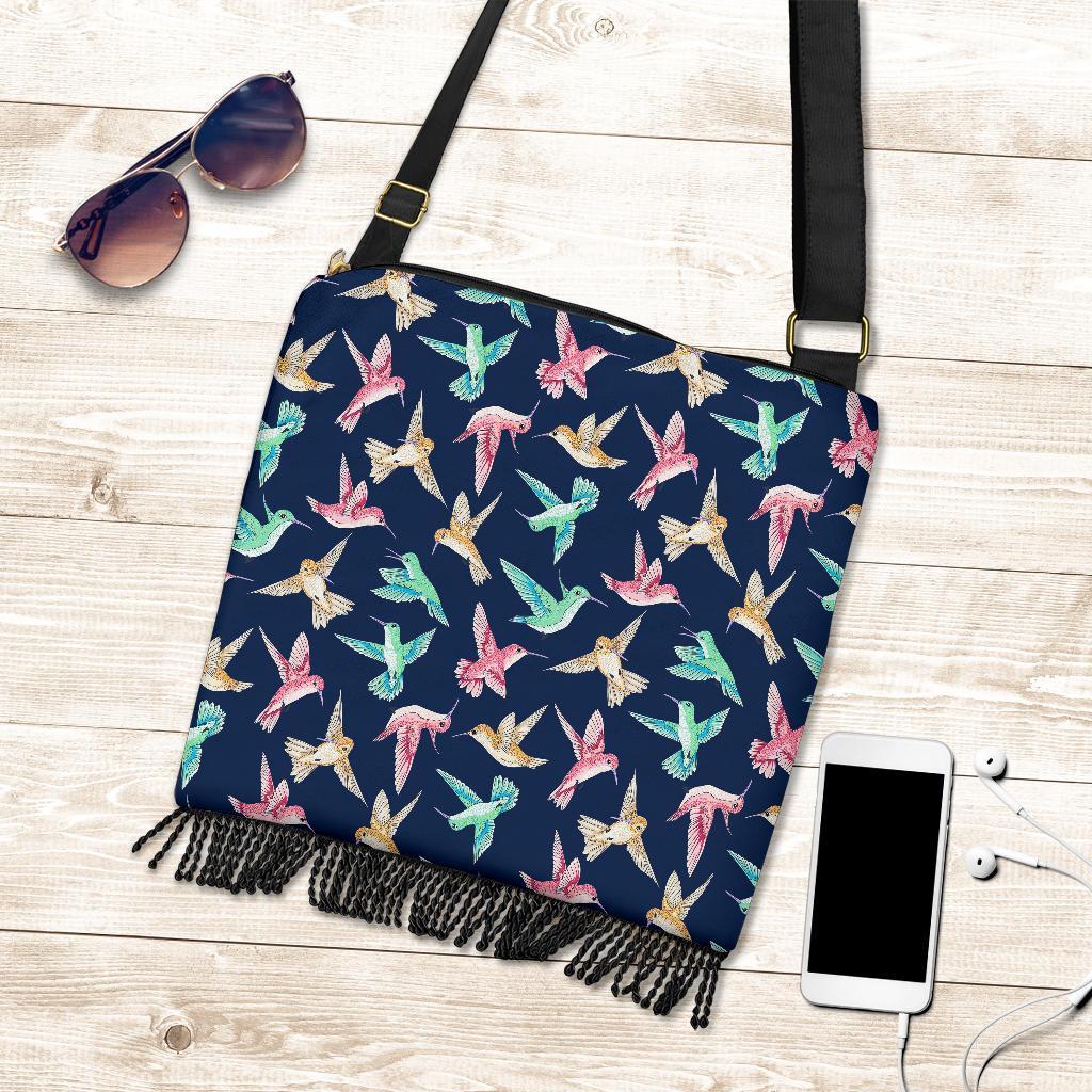 Hummingbird Colorful Crossbody Bags-grizzshop