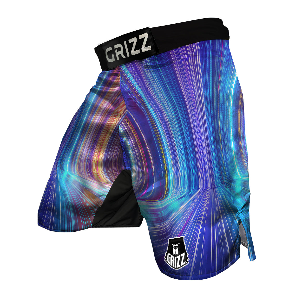 Hyperspace Colorful Print MMA Shorts-grizzshop