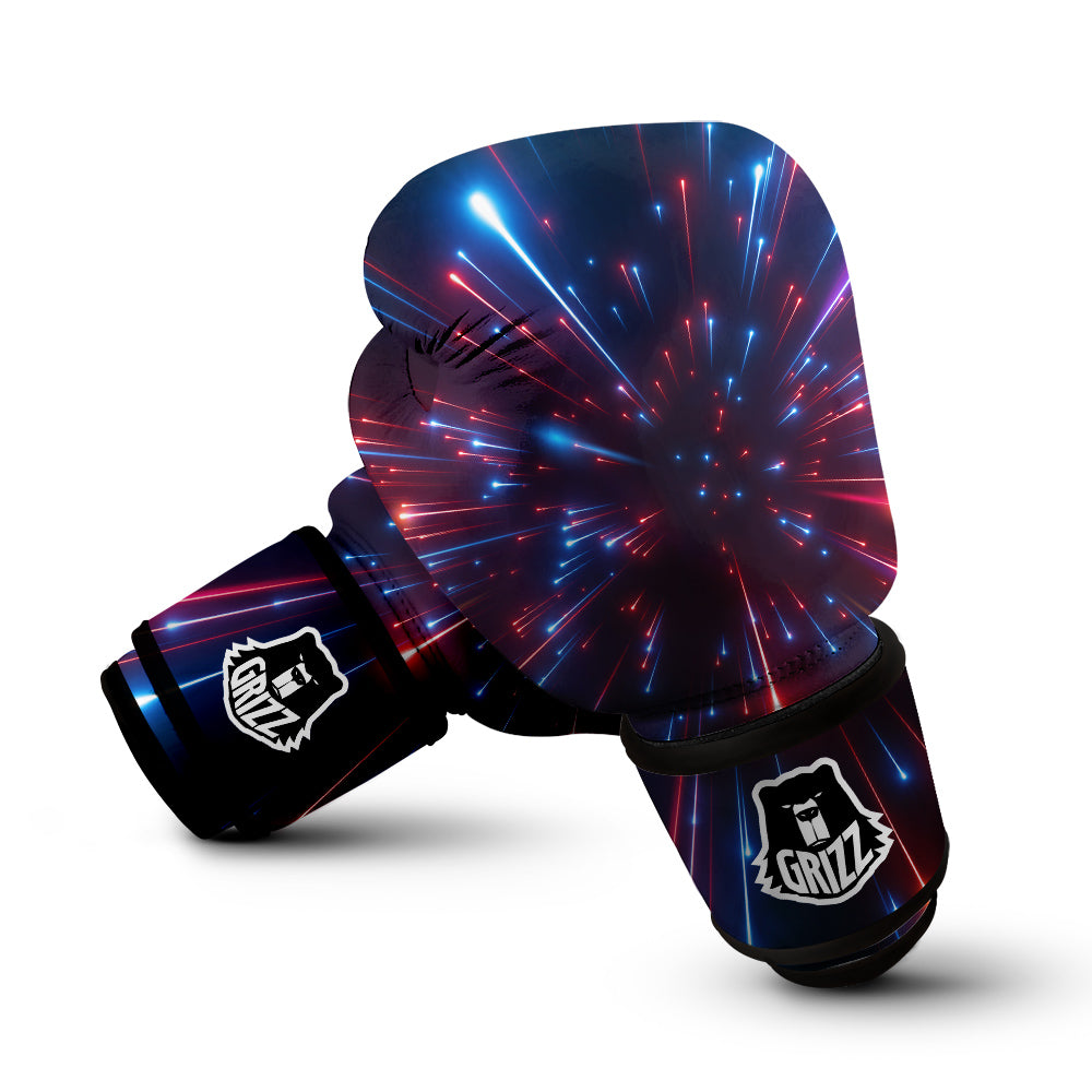 Hyperspace Cosmic Print Boxing Gloves-grizzshop