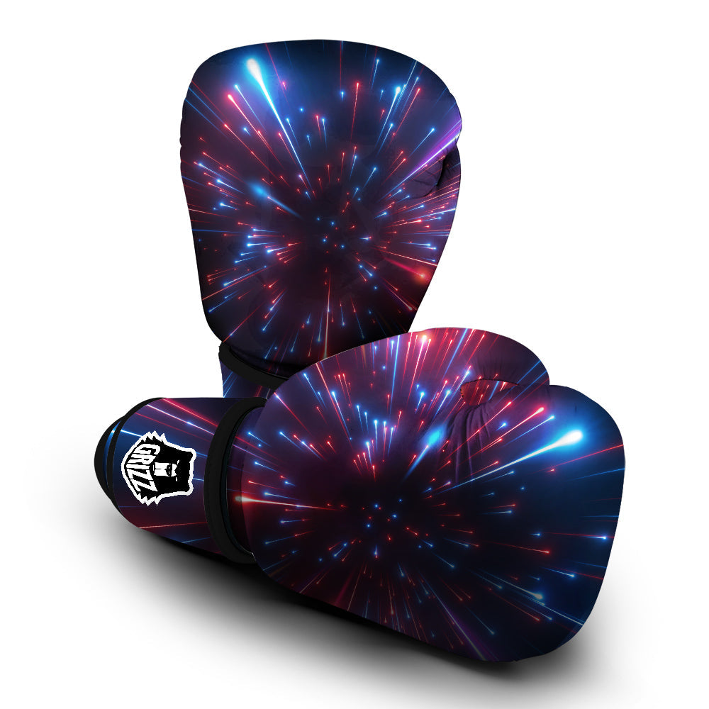 Hyperspace Cosmic Print Boxing Gloves-grizzshop