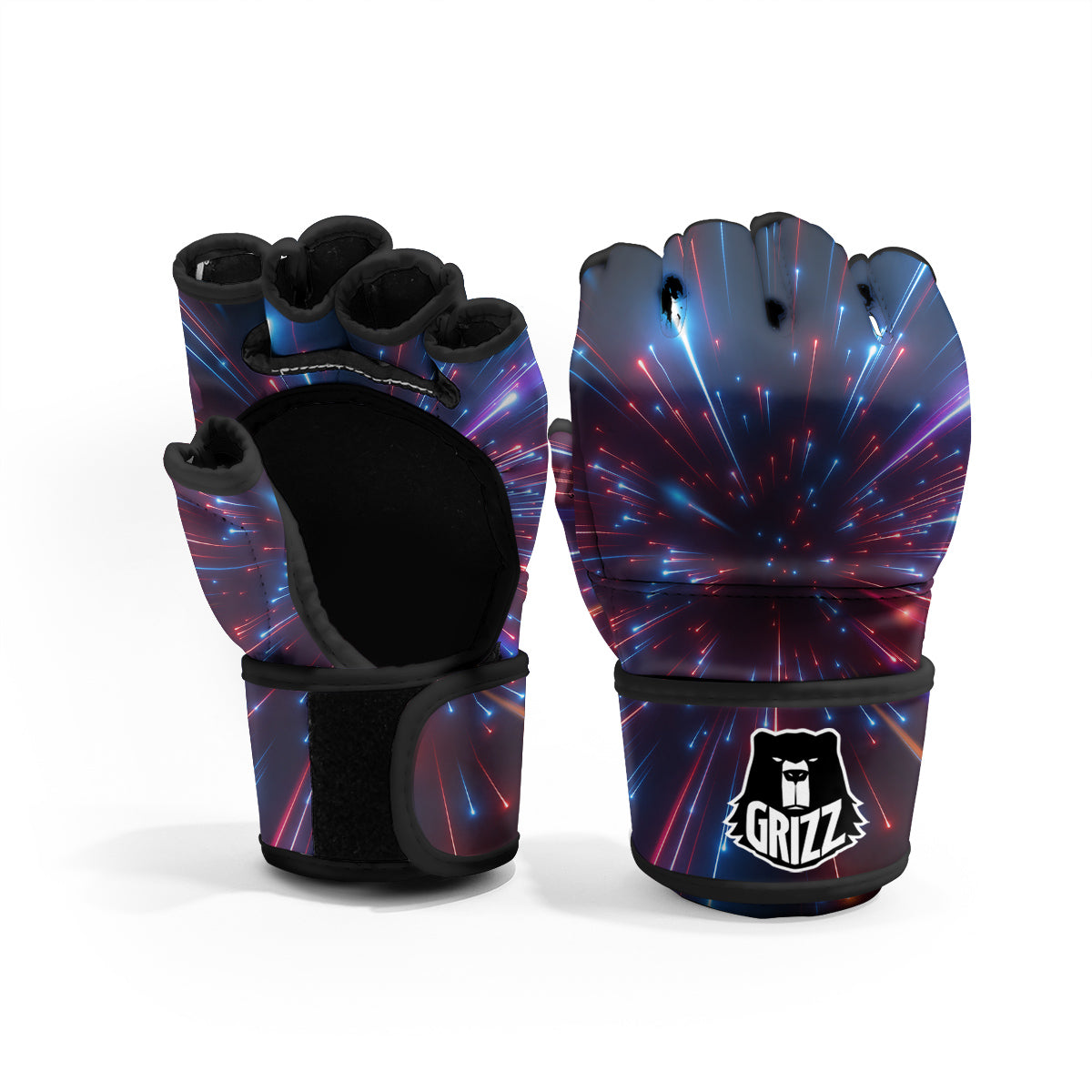 Hyperspace Cosmic Print MMA Gloves-grizzshop
