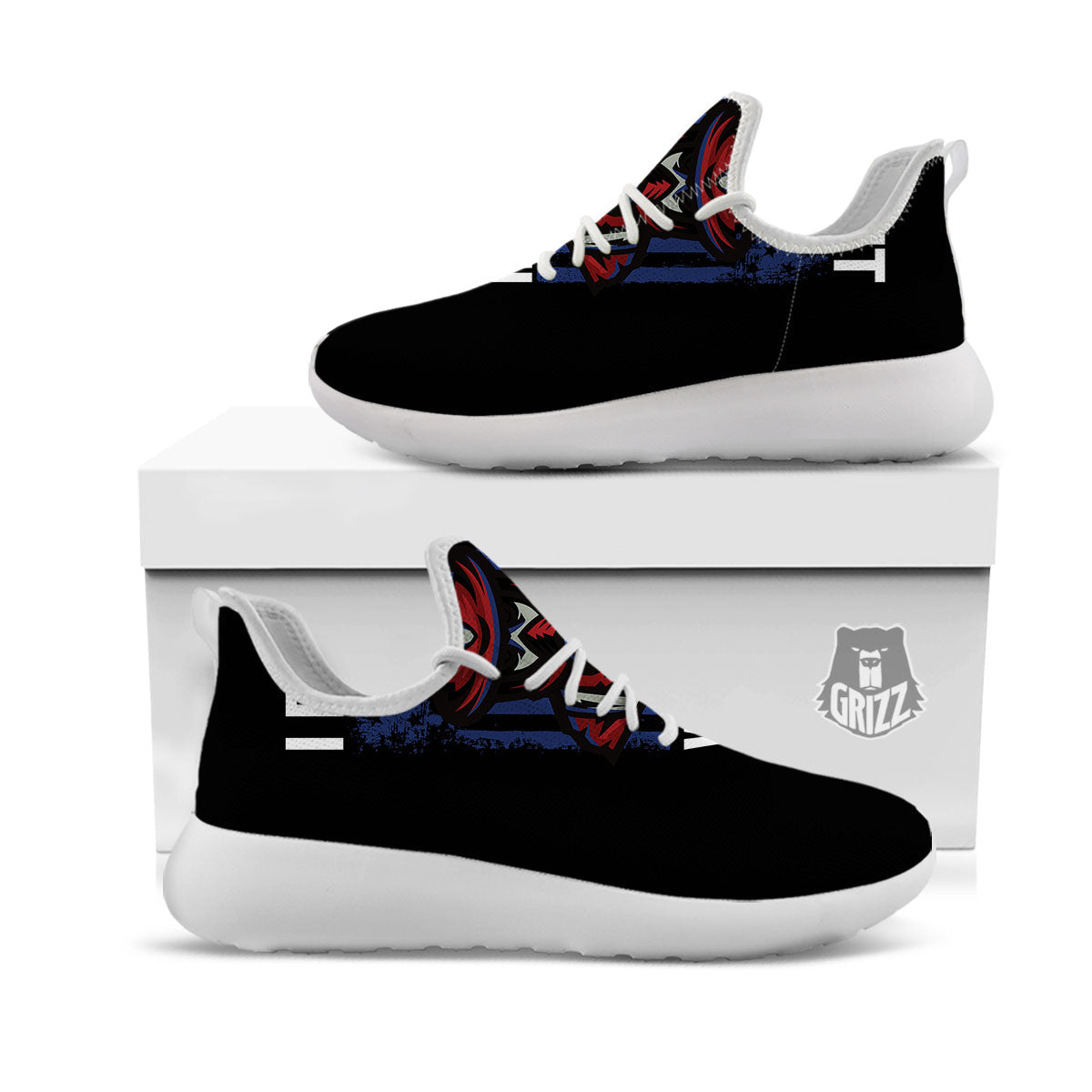 I Fight What You Fear Firefighter Print White Athletic Shoes-grizzshop