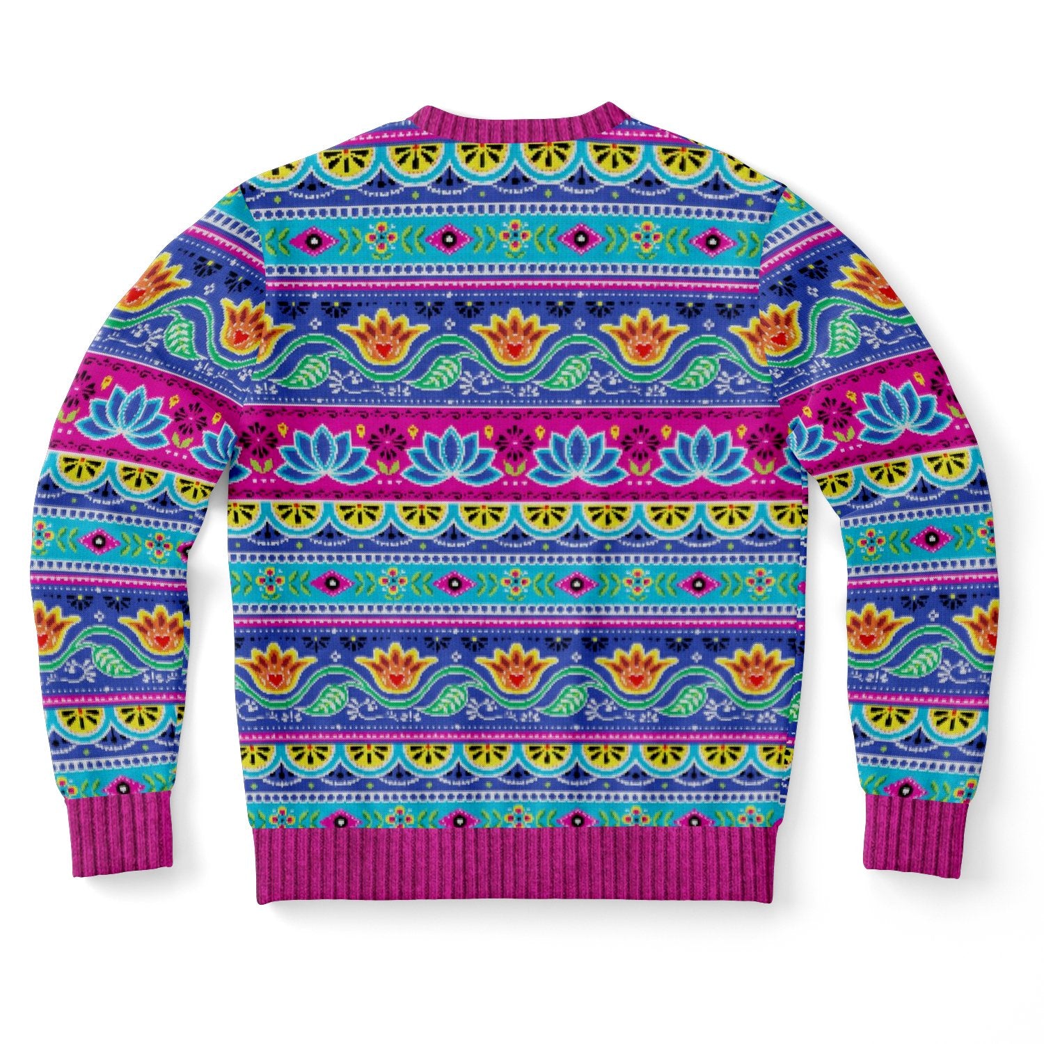 I Will Be For Christmas Om Sign Ugly Christmas Sweater-grizzshop