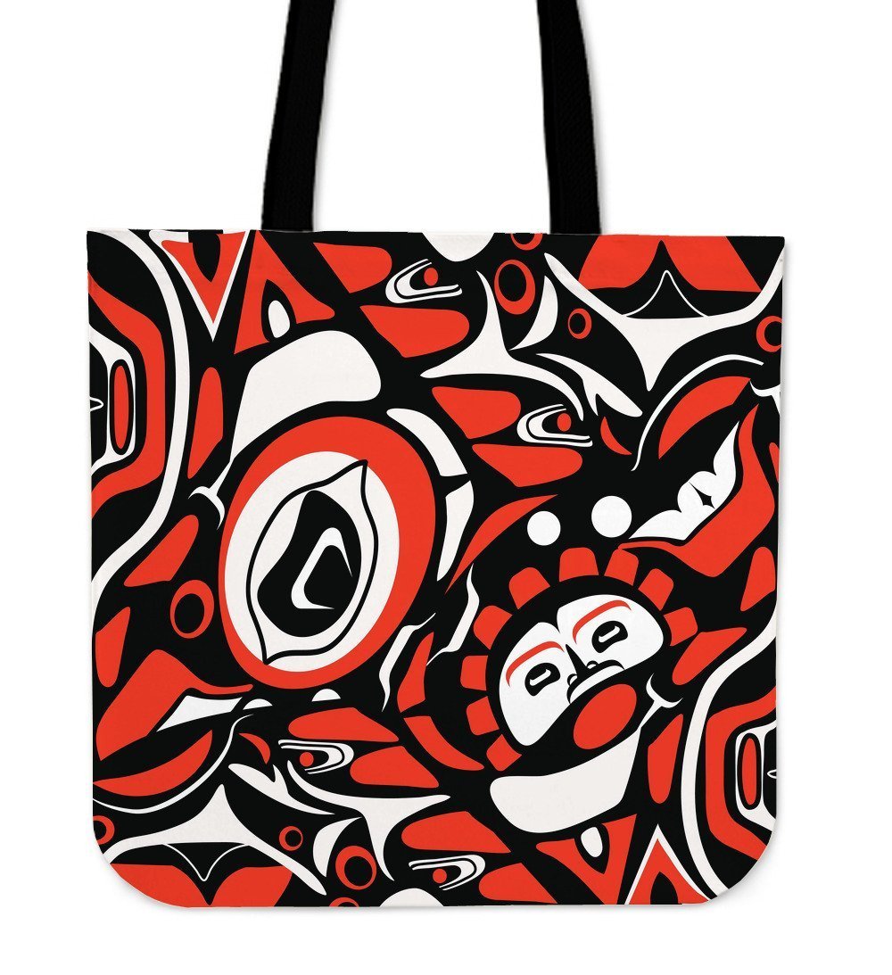 Indians Aztec Tribal Native Navajo American Print Tote Bag-grizzshop