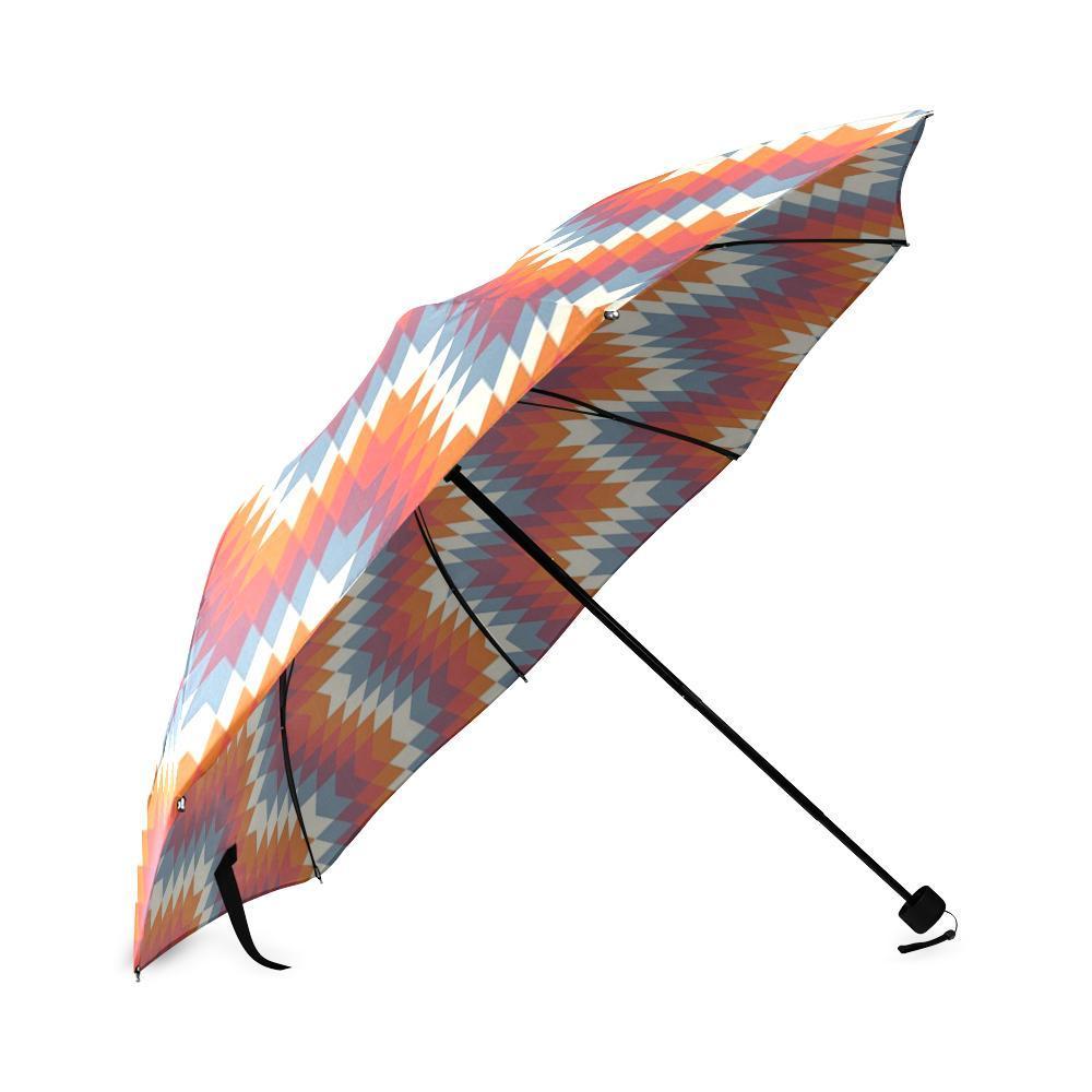 Indians Native American Navajo Aztec Tribal Print Foldable Umbrella-grizzshop