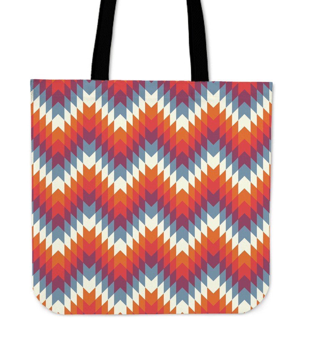 Indians Native American Navajo Aztec Tribal Print Tote Bag-grizzshop
