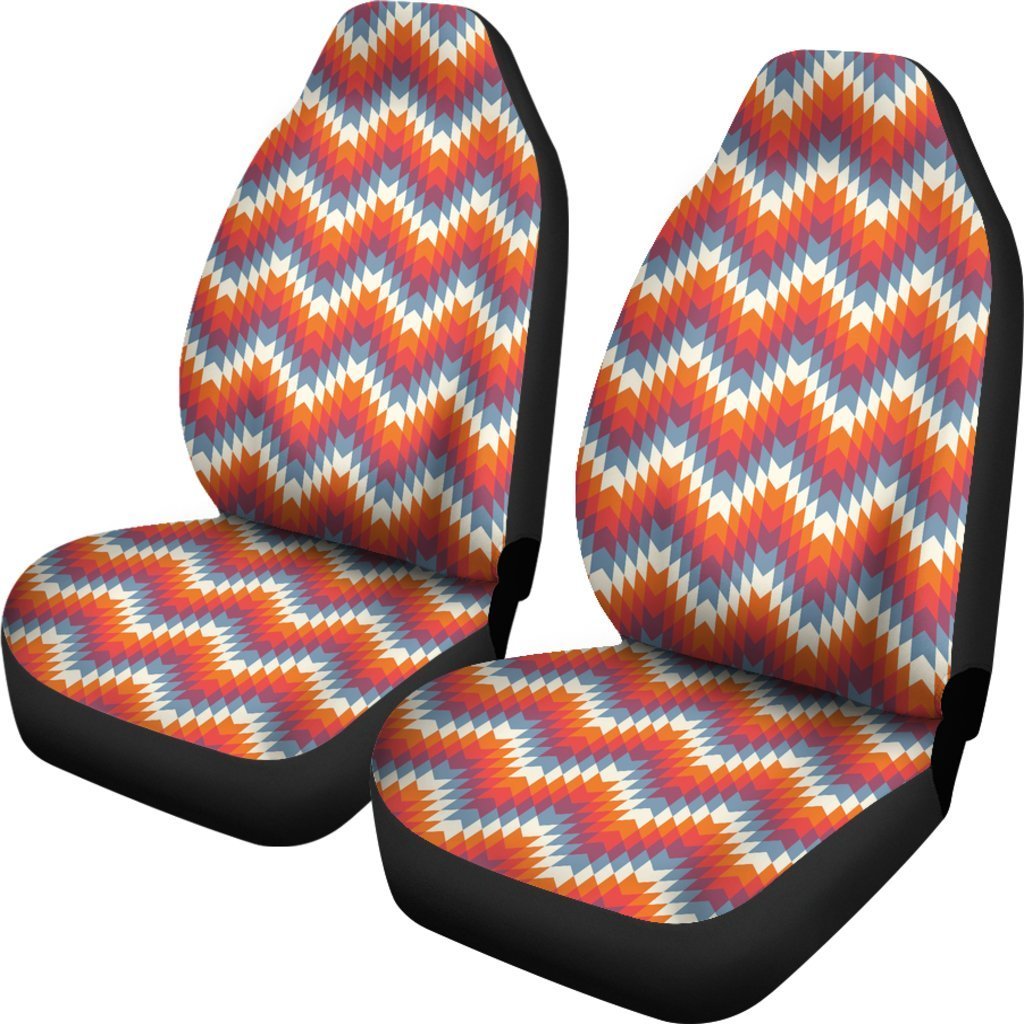 Indians Native American Navajo Aztec Tribal Print Universal Fit Car Seat Cover-grizzshop