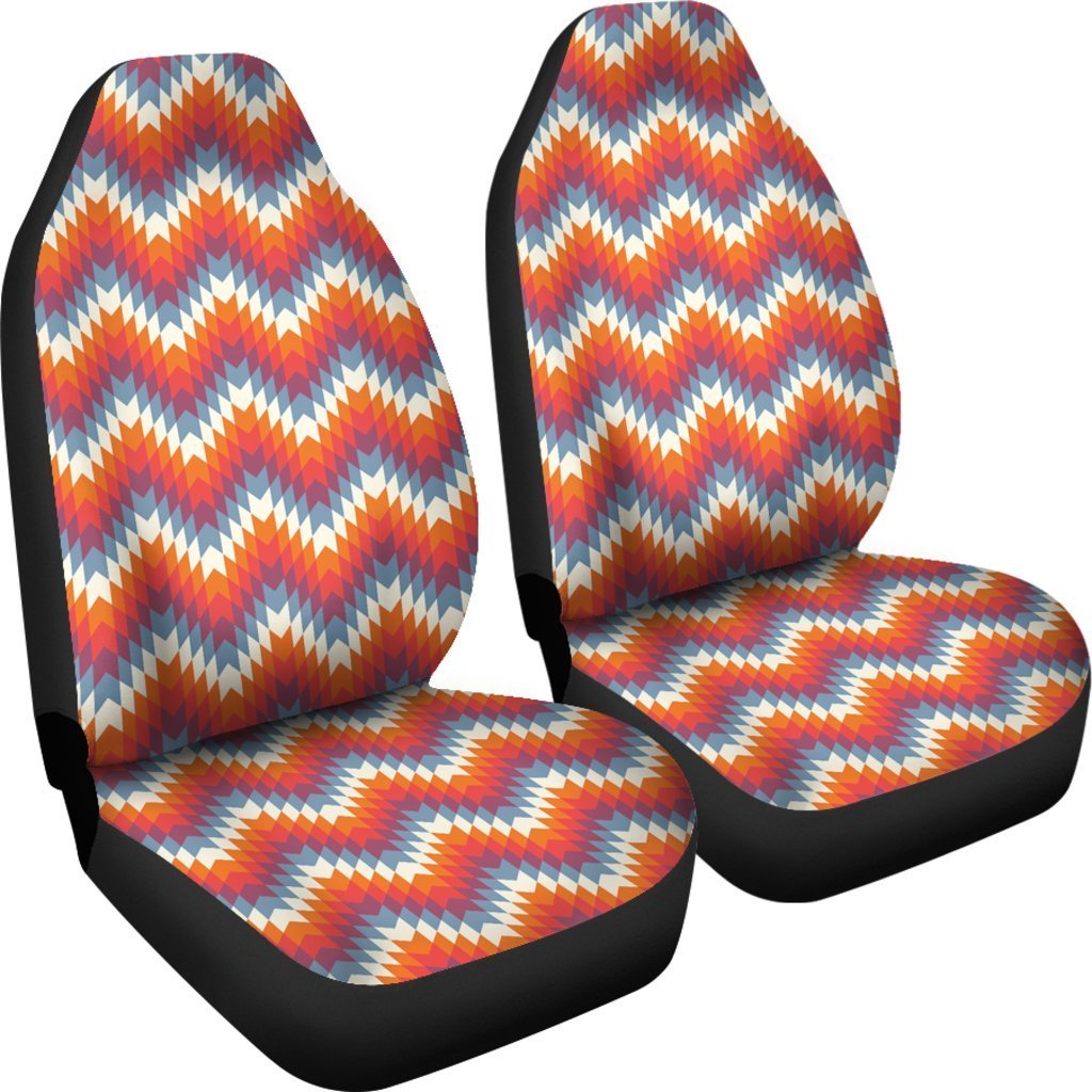 Indians Native American Navajo Aztec Tribal Print Universal Fit Car Seat Cover-grizzshop