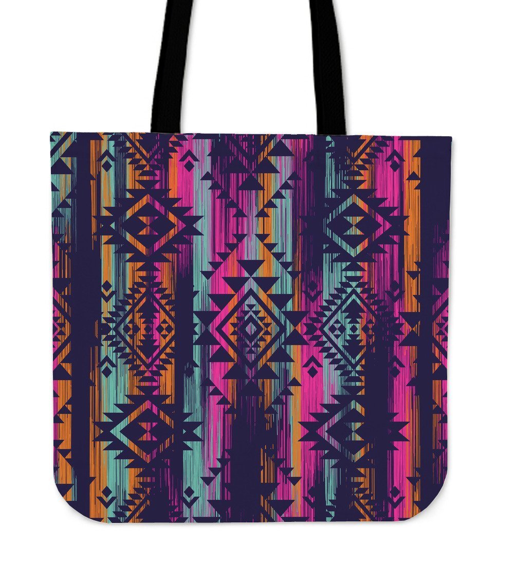 Indians Navajo Aztec Tribal Native American Print Tote Bag-grizzshop