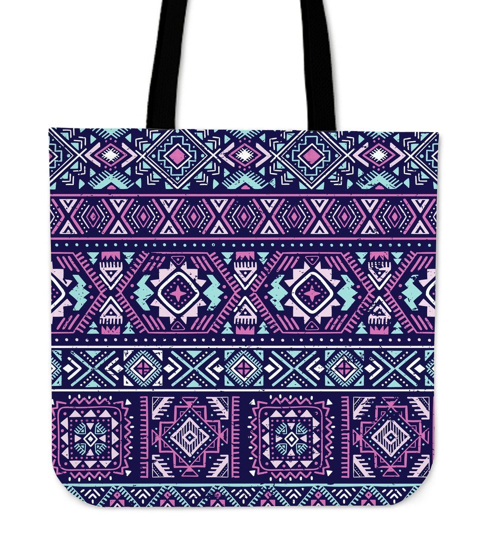 Indians Tribal Native Navajo American Aztec Print Tote Bag-grizzshop