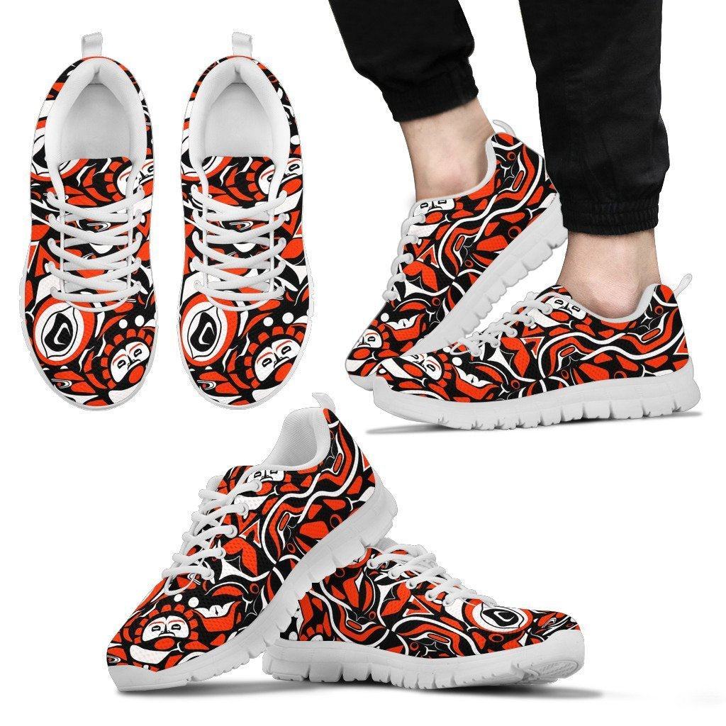 Indians Aztec Tribal Native Navajo American Print Men Shoes Sneakers-grizzshop