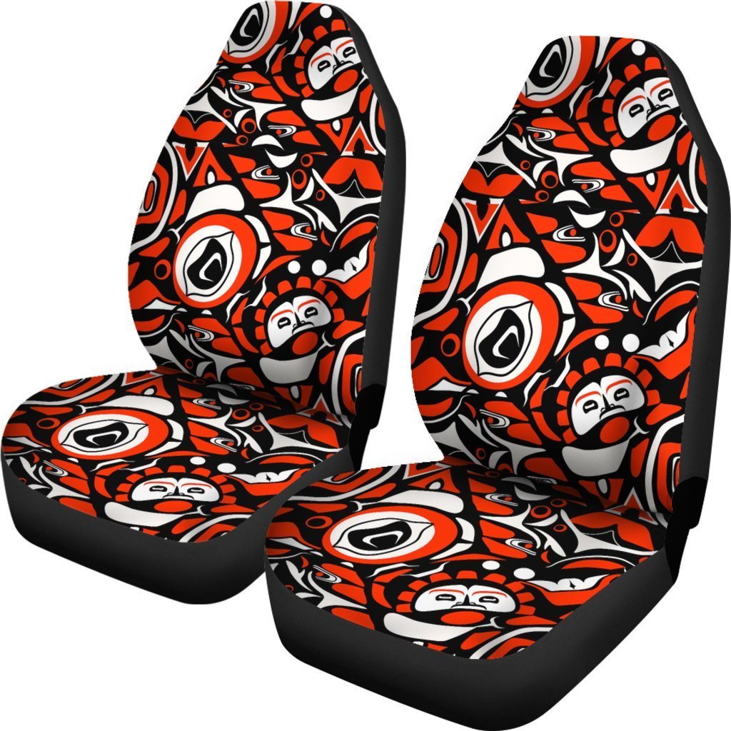 Indians Aztec Tribal Native Navajo American Print Universal Fit Car Seat Cover-grizzshop