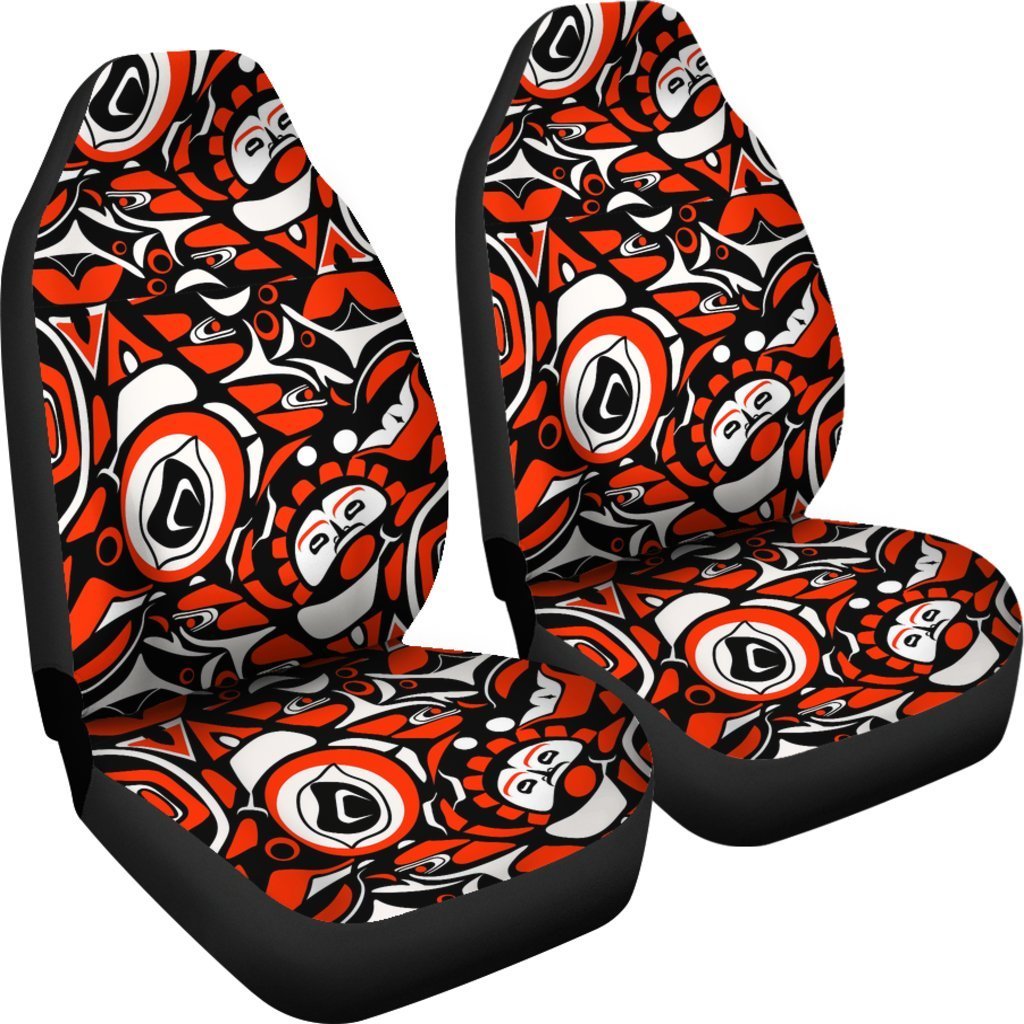 Indians Aztec Tribal Native Navajo American Print Universal Fit Car Seat Cover-grizzshop