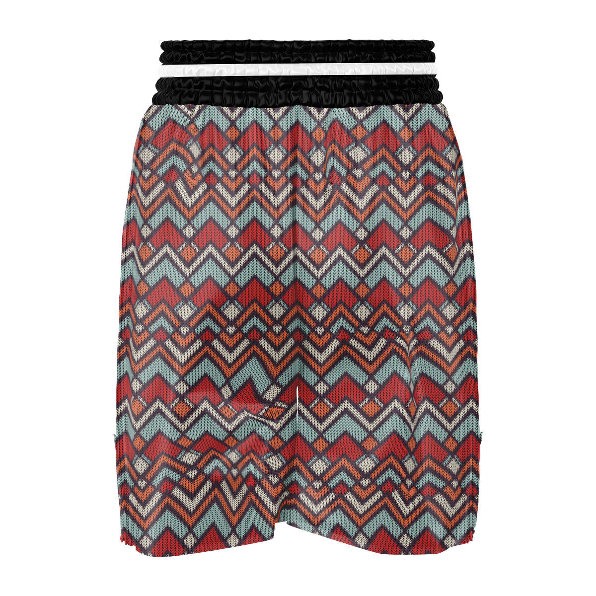 Inspired Native Tribal Print Pattern Boxing Shorts-grizzshop