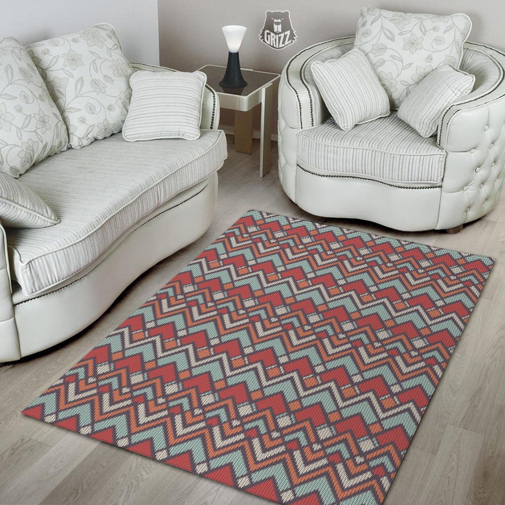 Inspired Native Tribal Print Pattern Floor Mat-grizzshop