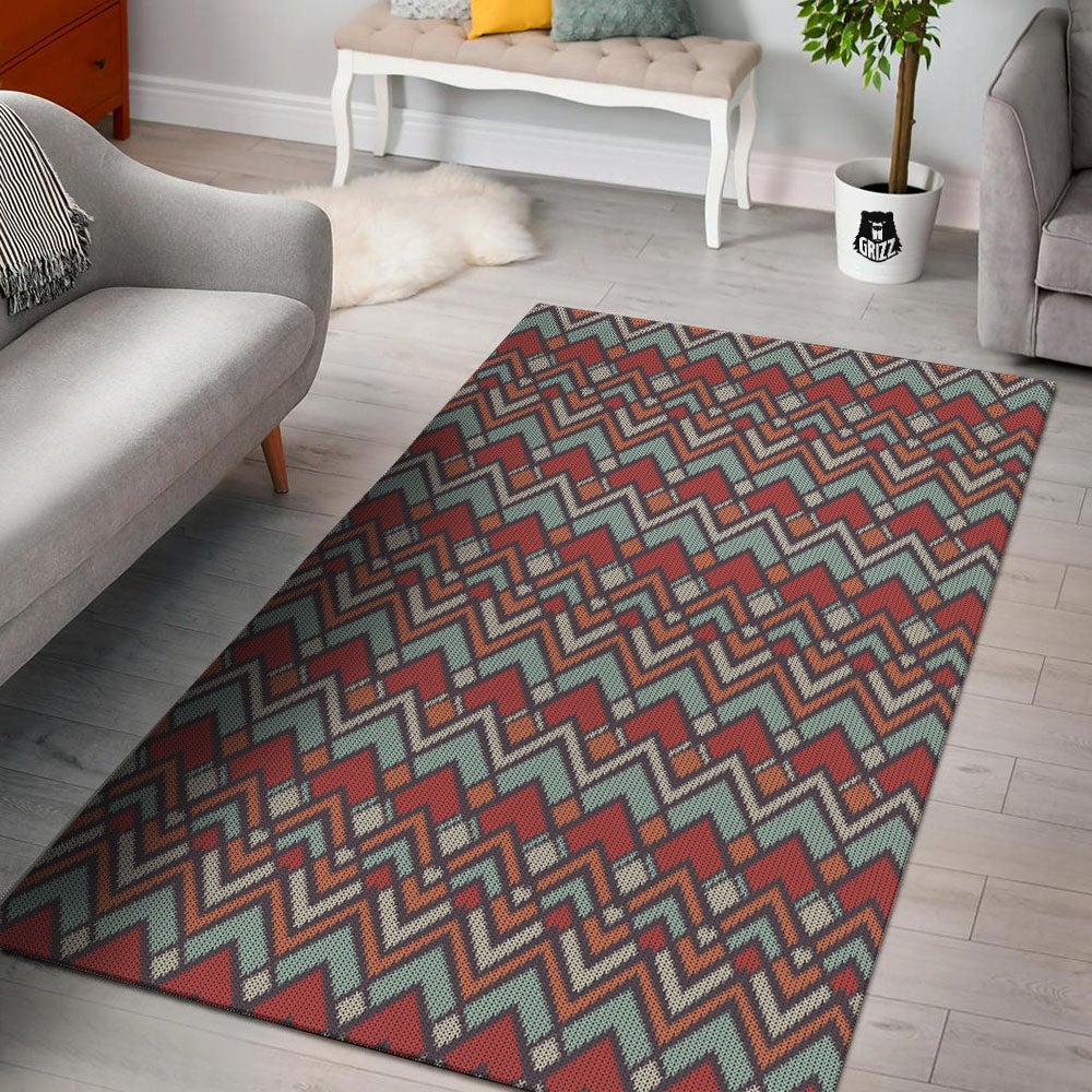 Inspired Native Tribal Print Pattern Floor Mat-grizzshop