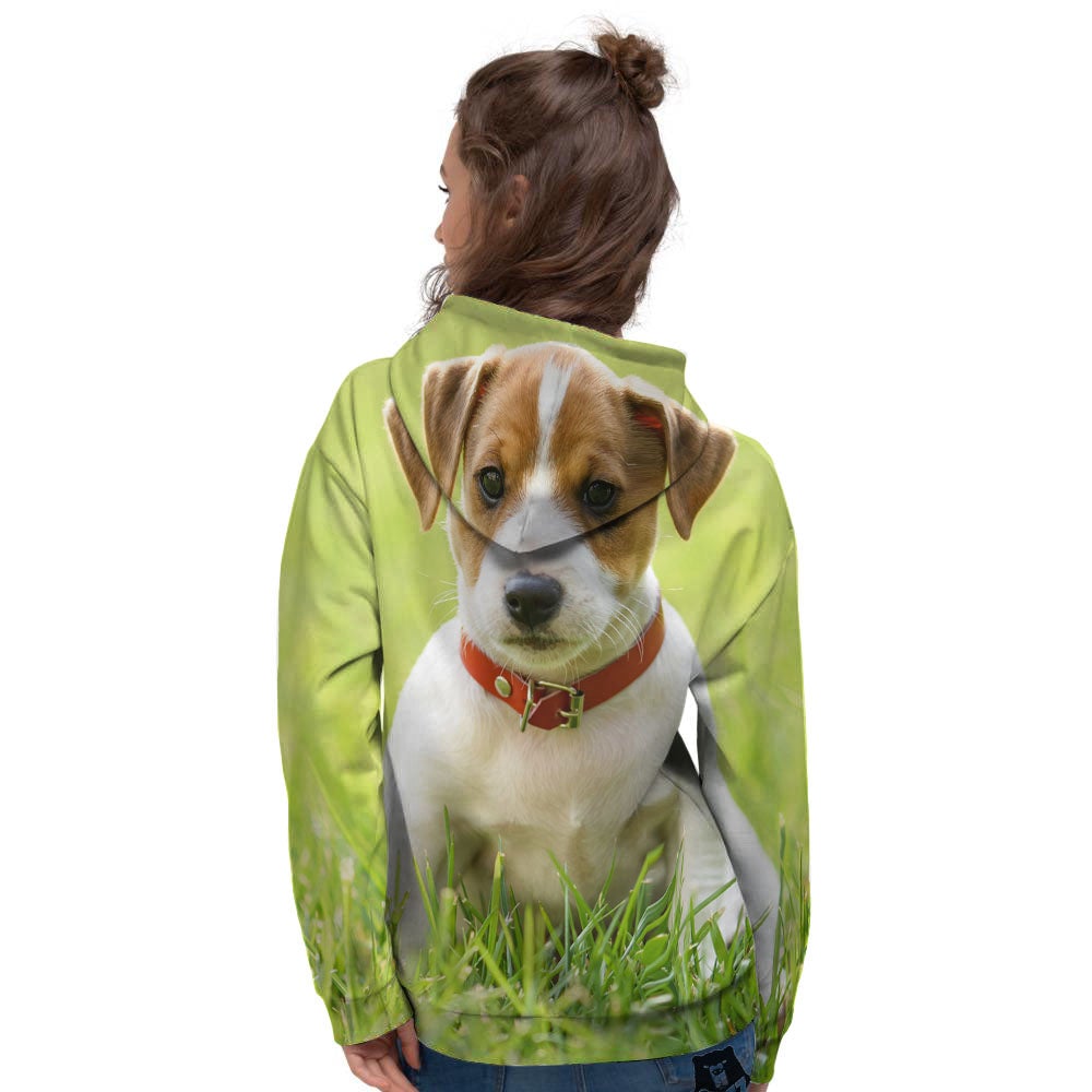 Jack Russell Terrier Little Print Women's Hoodie-grizzshop