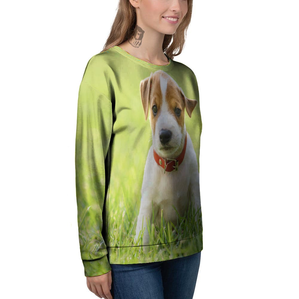 Jack Russell Terrier Little Print Women's Sweatshirt-grizzshop