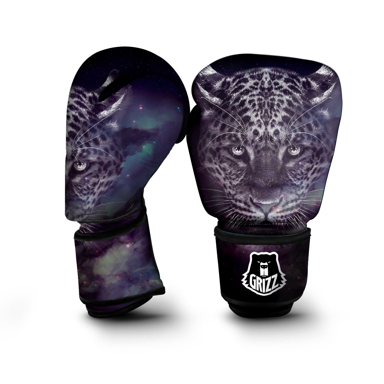 Jaguar Galaxy Print Boxing Gloves-grizzshop