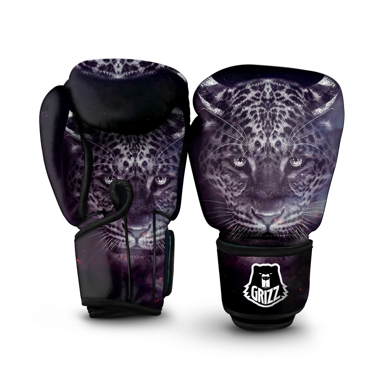 Jaguar Galaxy Print Boxing Gloves-grizzshop
