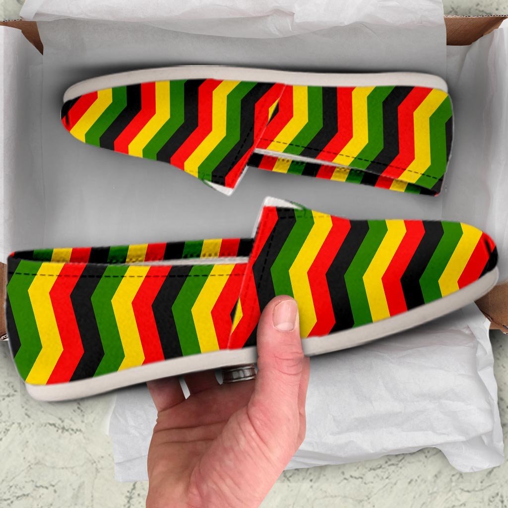 Jamaica Reggae Rasta Canvas Shoes-grizzshop