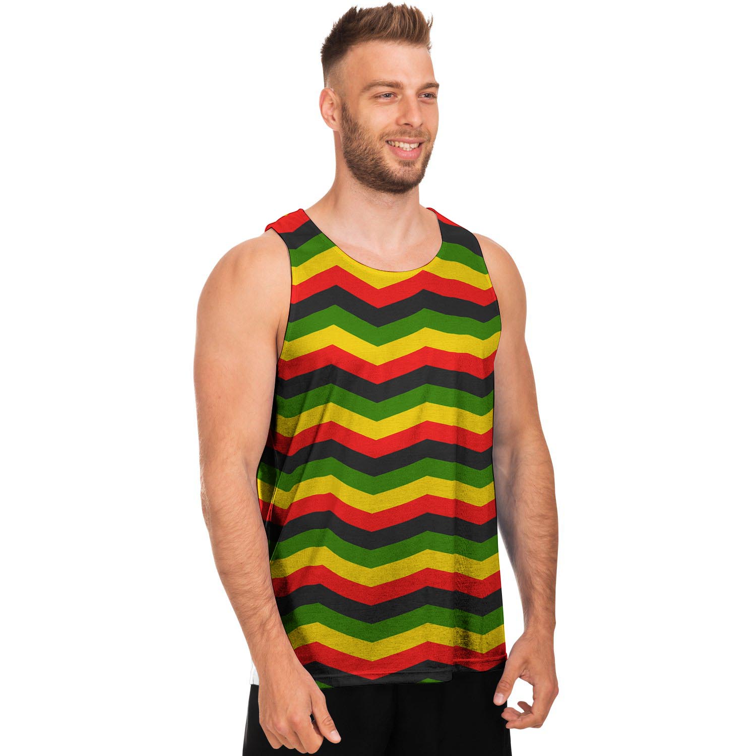 Jamaica Reggae Rasta Men's Tank Tops-grizzshop