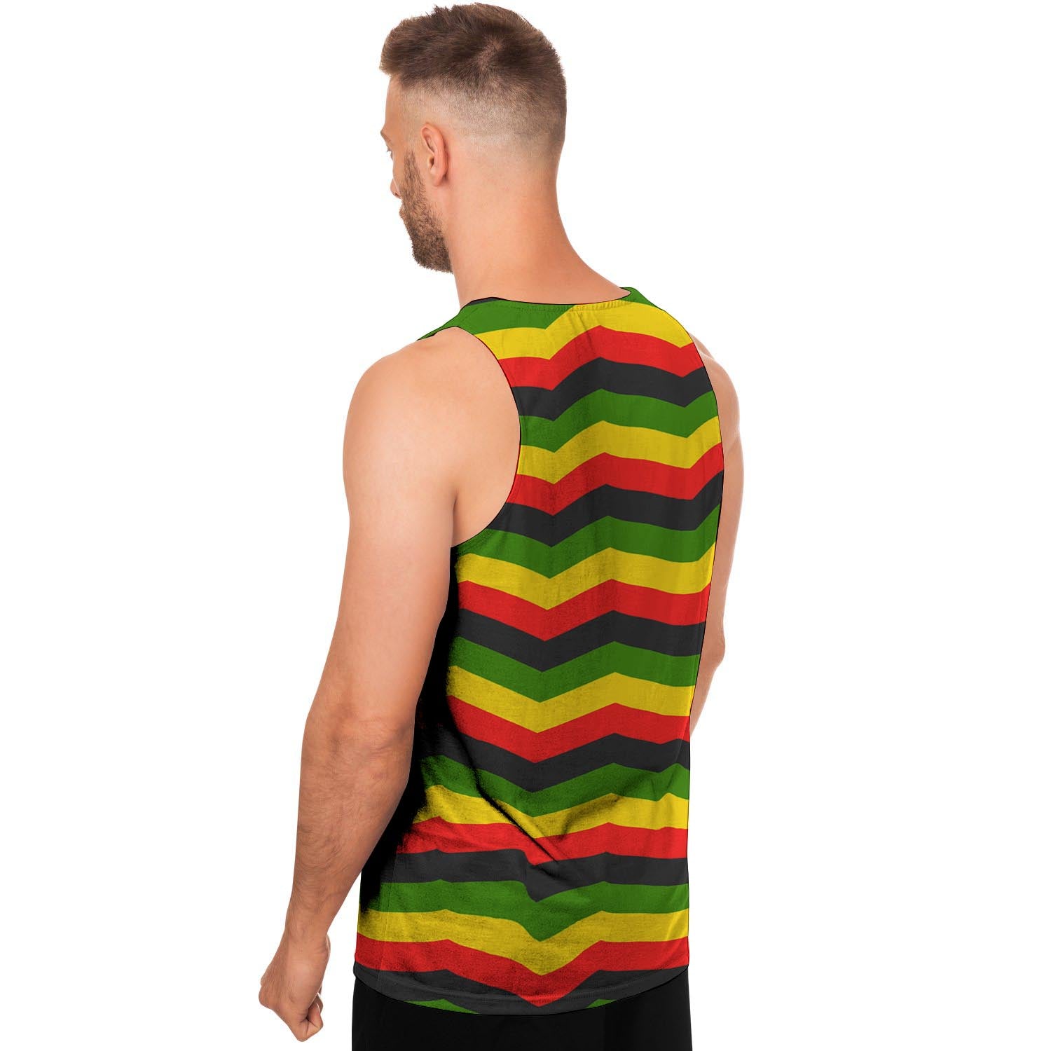 Jamaica Reggae Rasta Men's Tank Tops-grizzshop